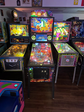 Stern Pinball LOADED Godzilla Pro Pinball Machine with Stern Topper