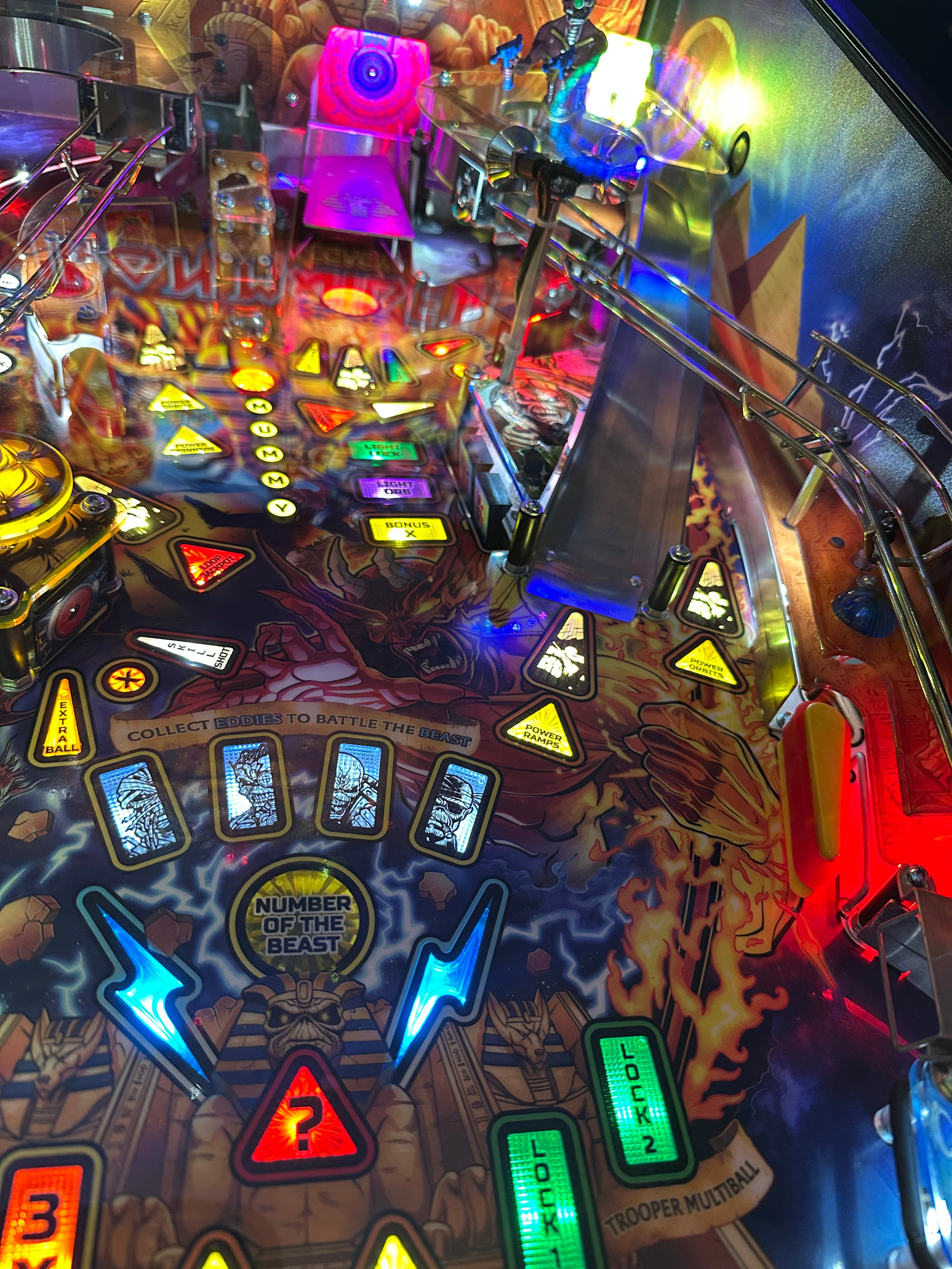 Stern Pinball Iron Maiden Premium Pinball Machine