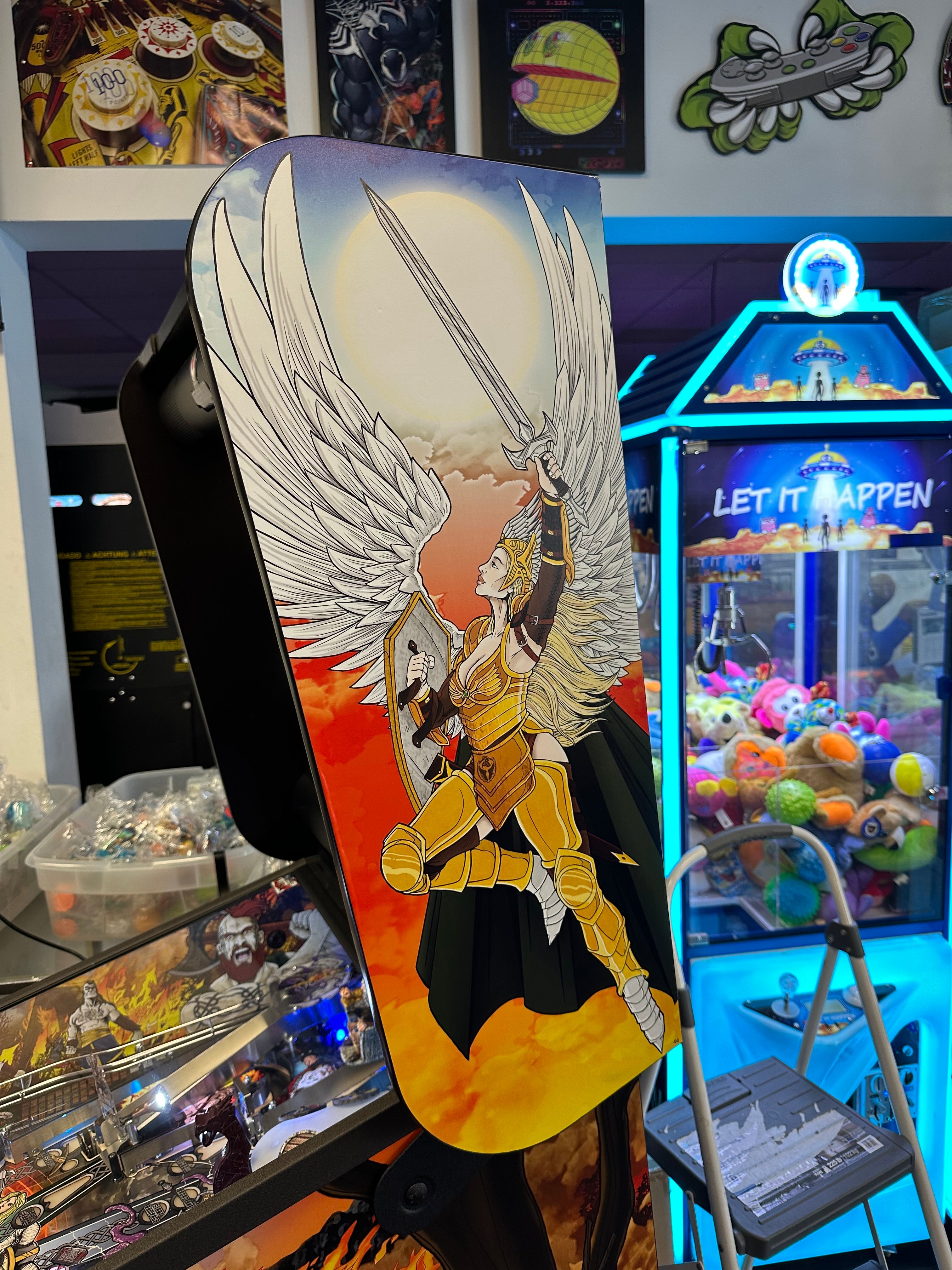 American Pinball Legends of Valhalla Classic Pinball Machine
