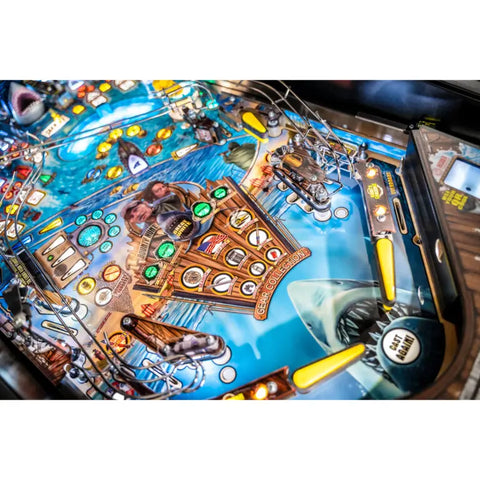 Image of Stern Pinball Jaws Premium Pinball Machine