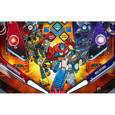 Image of Stern Pinball Transformers: More Than Meets the Eye Premium Pinball Machine