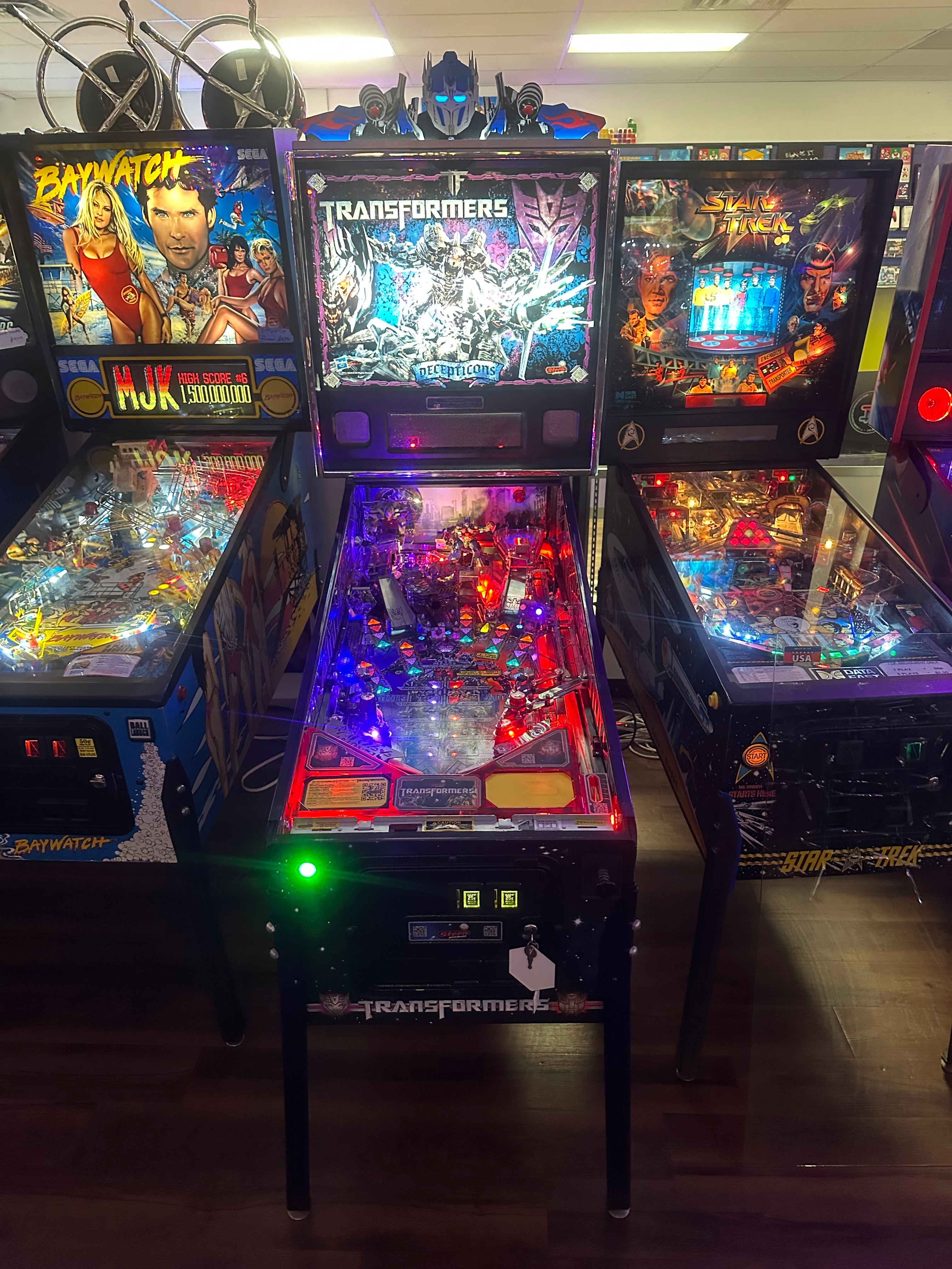 Stern Pinball Transformers Limited Edition Pinball Machine