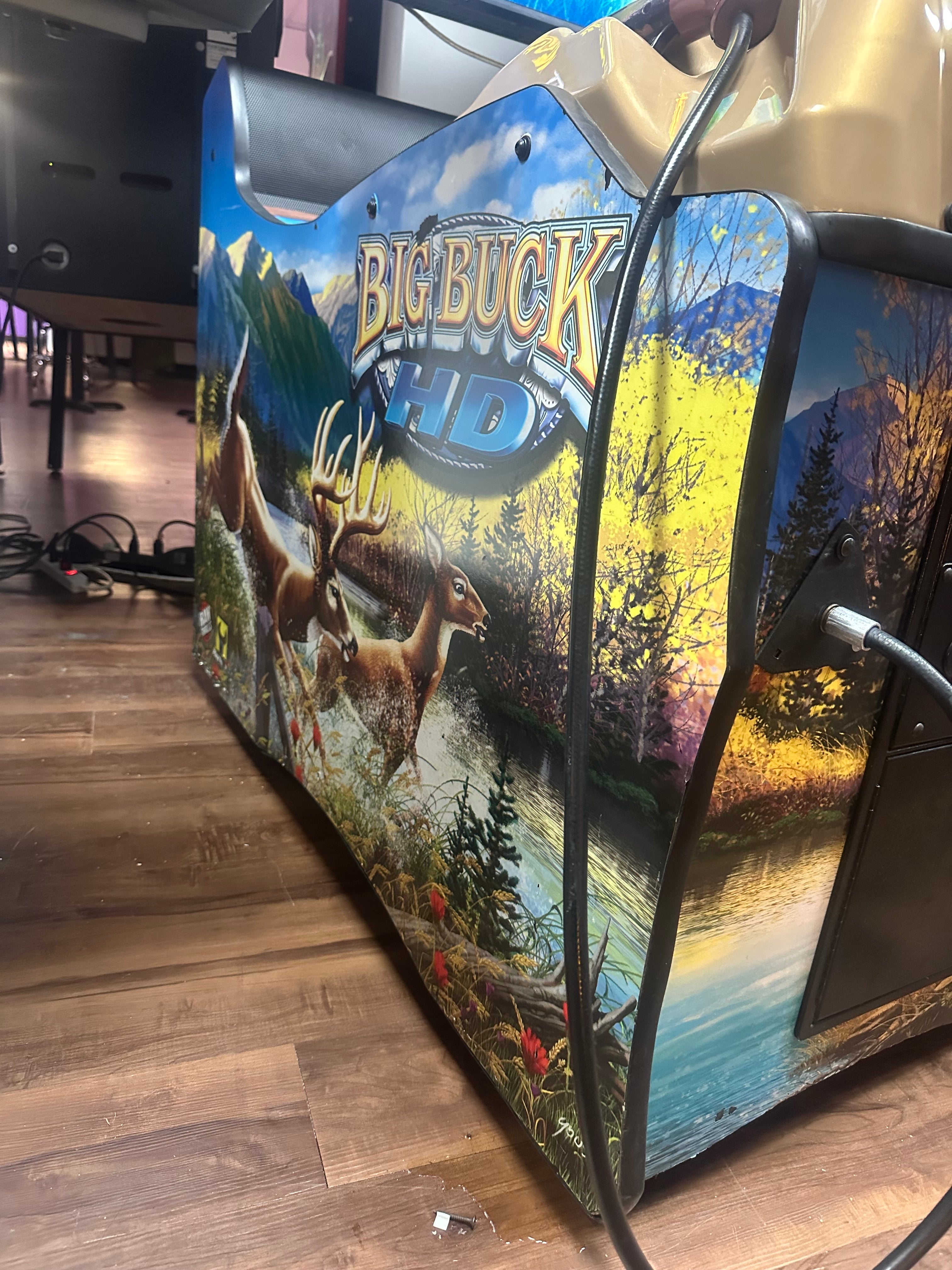 Raw Thrills Big Buck Hunter HD Deluxe Arcade Game