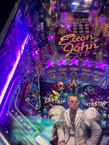 Jersey Jack Pinball Elton John Platinum Edition Pinball Machine