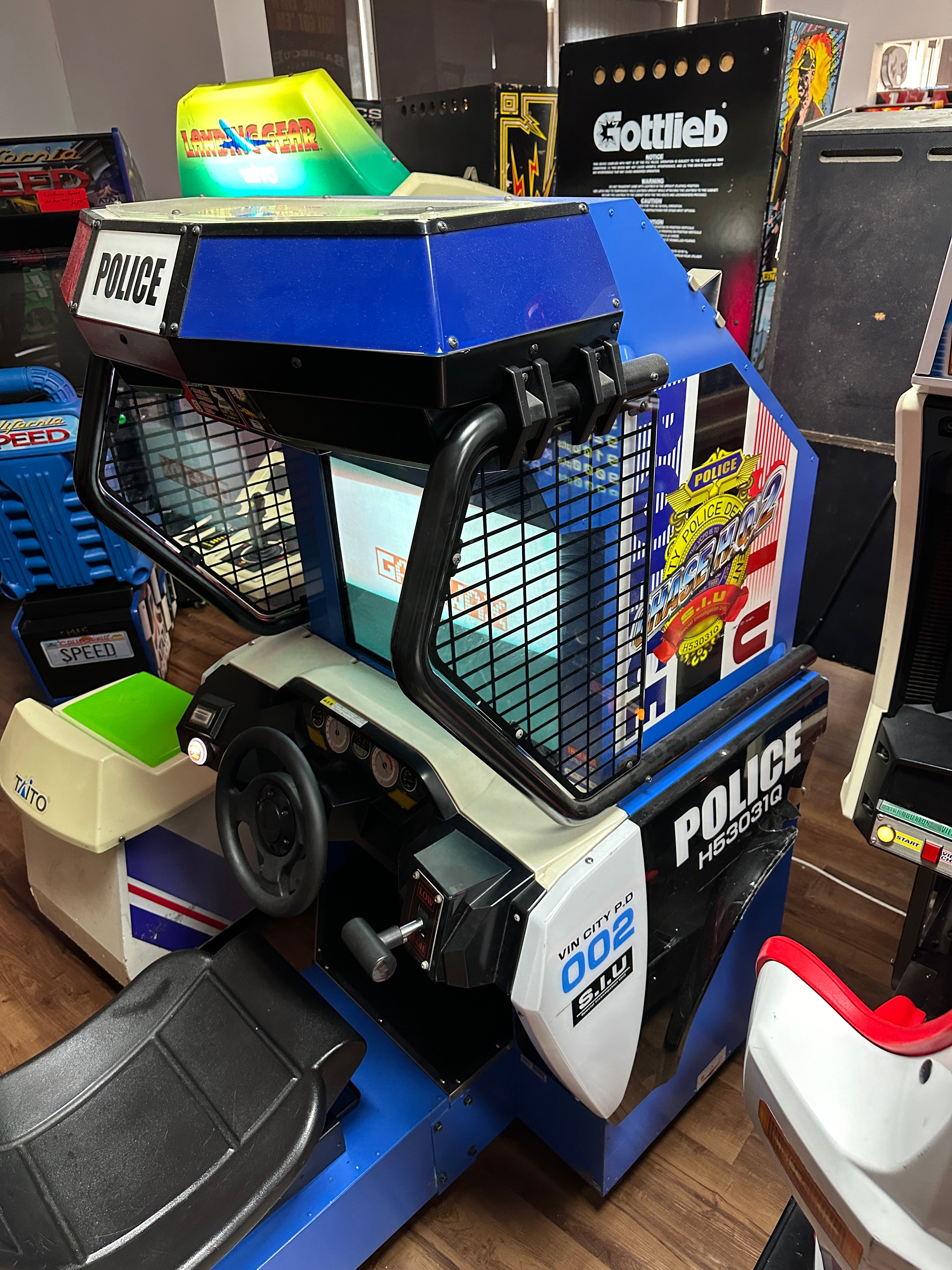 Taito Chase H.Q. 2 Arcade Game