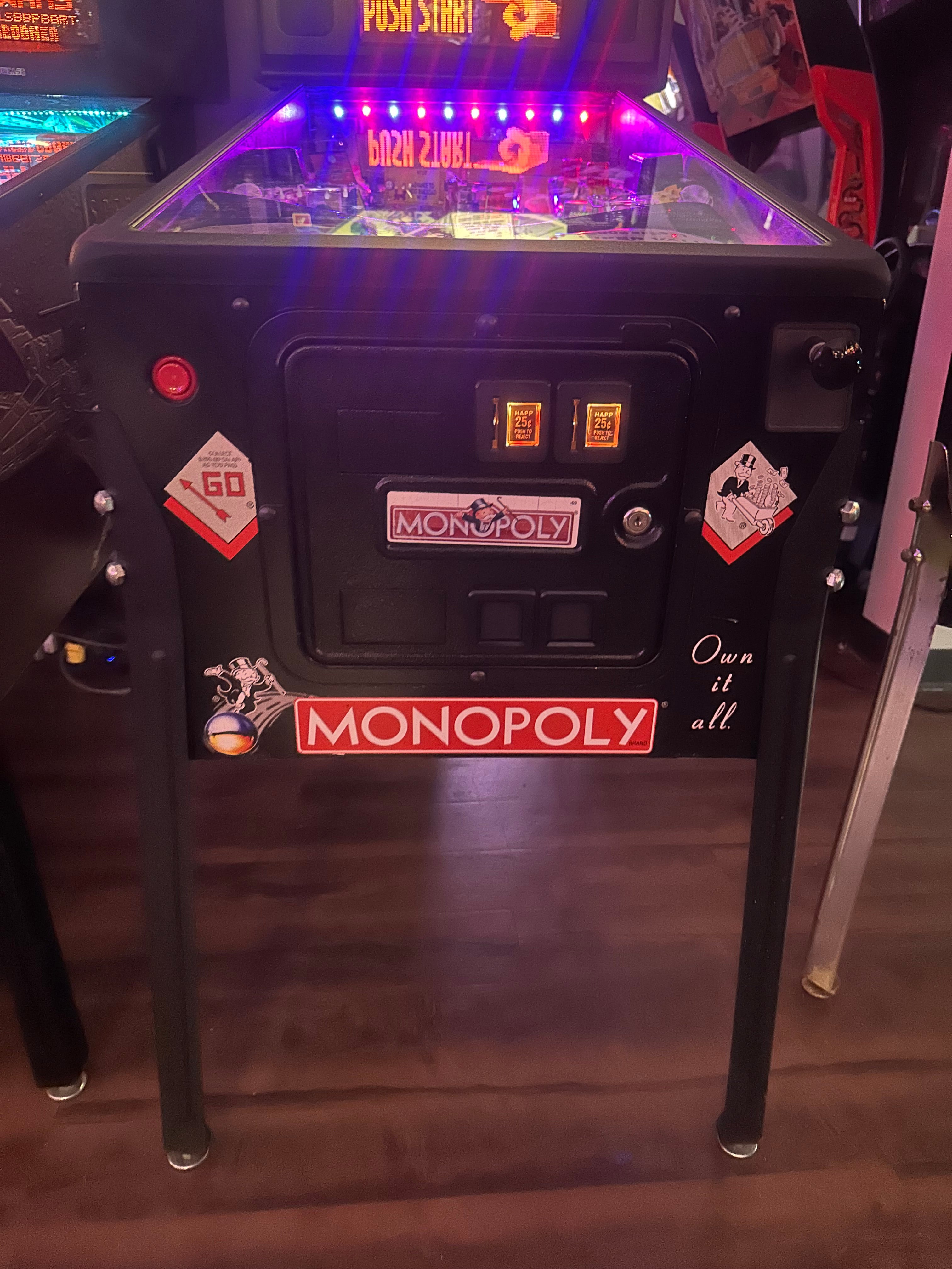 Stern Pinball Monopoly Pinball Machine