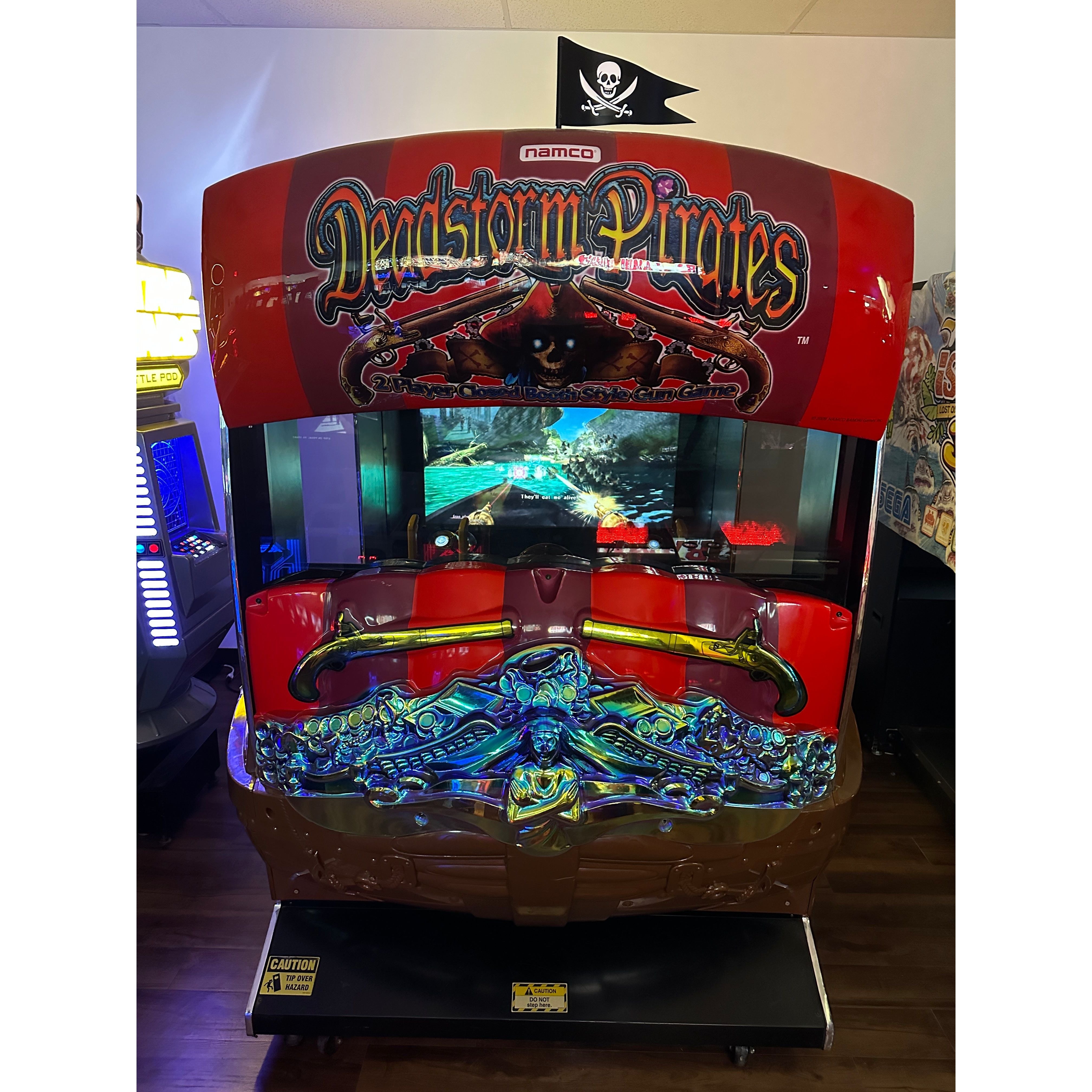 Namco Deadstorm Pirates Arcade Game