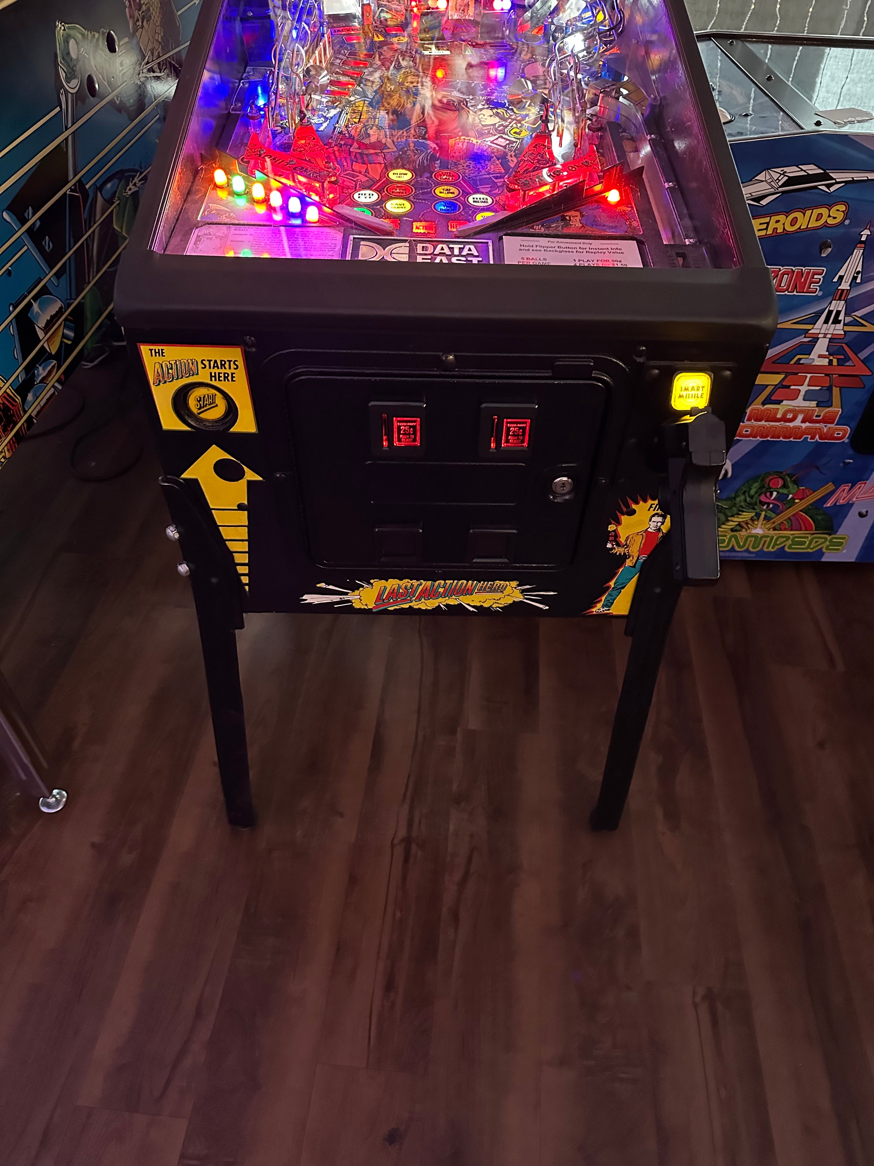 Data East Last Action Hero Pinball Machine
