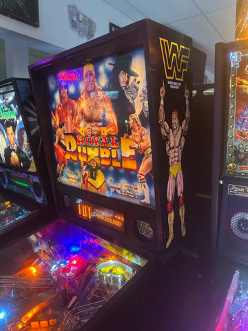 Image of Data East Royal Rumble WWF Pinball Machine
