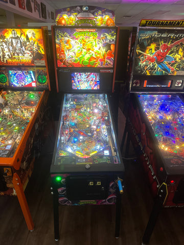 Image of Stern Pinball LOADED Teenage Mutant Ninja Turtles Premium Pinball Machine