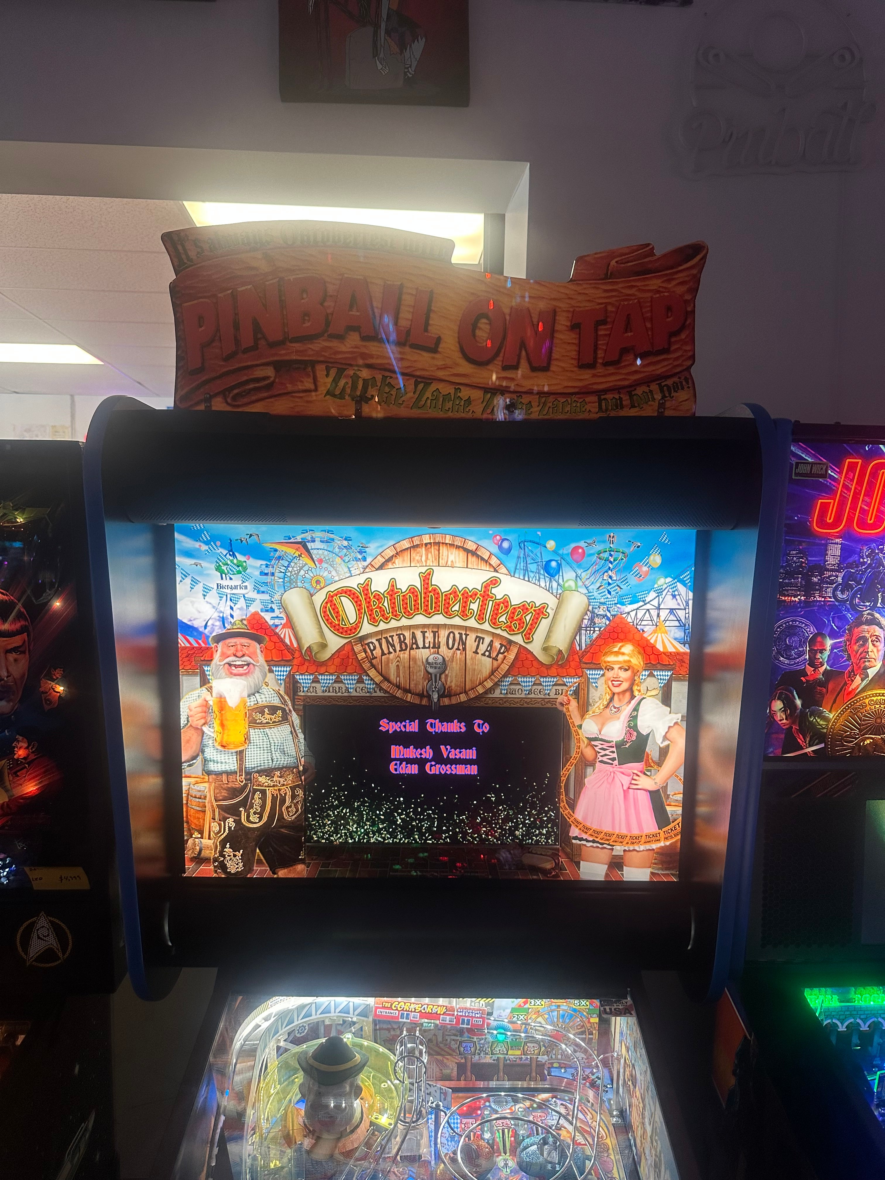 American Pinball Oktoberfest Deluxe Pinball Machine