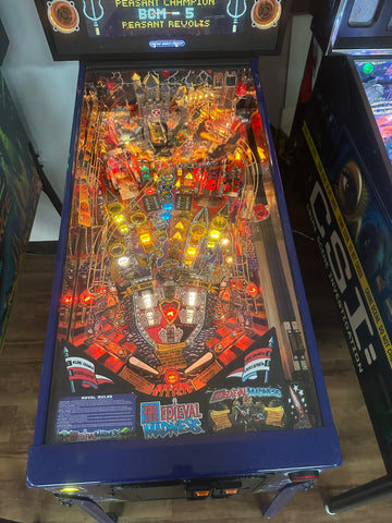 Image of Chicago Gaming Company Medieval Madness Merlin's Edition Pinball Machine