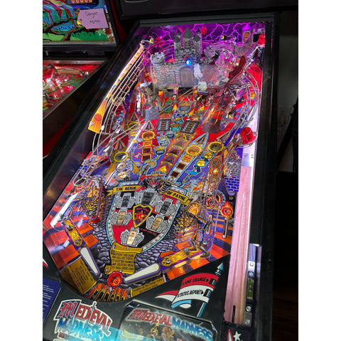 Chicago Gaming Company Medieval Madness Limited Edition Pinball Machine