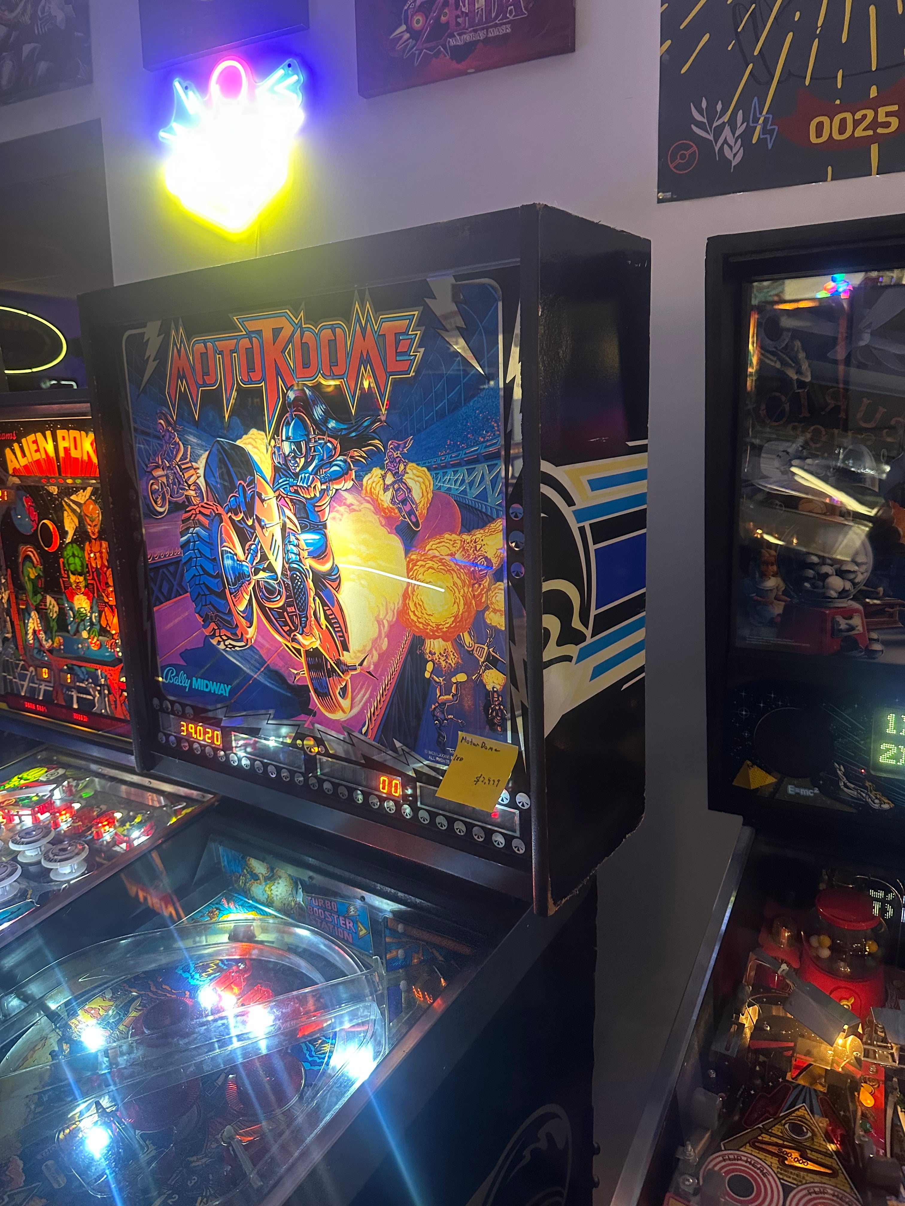 Bally Motordome Pinball Machine