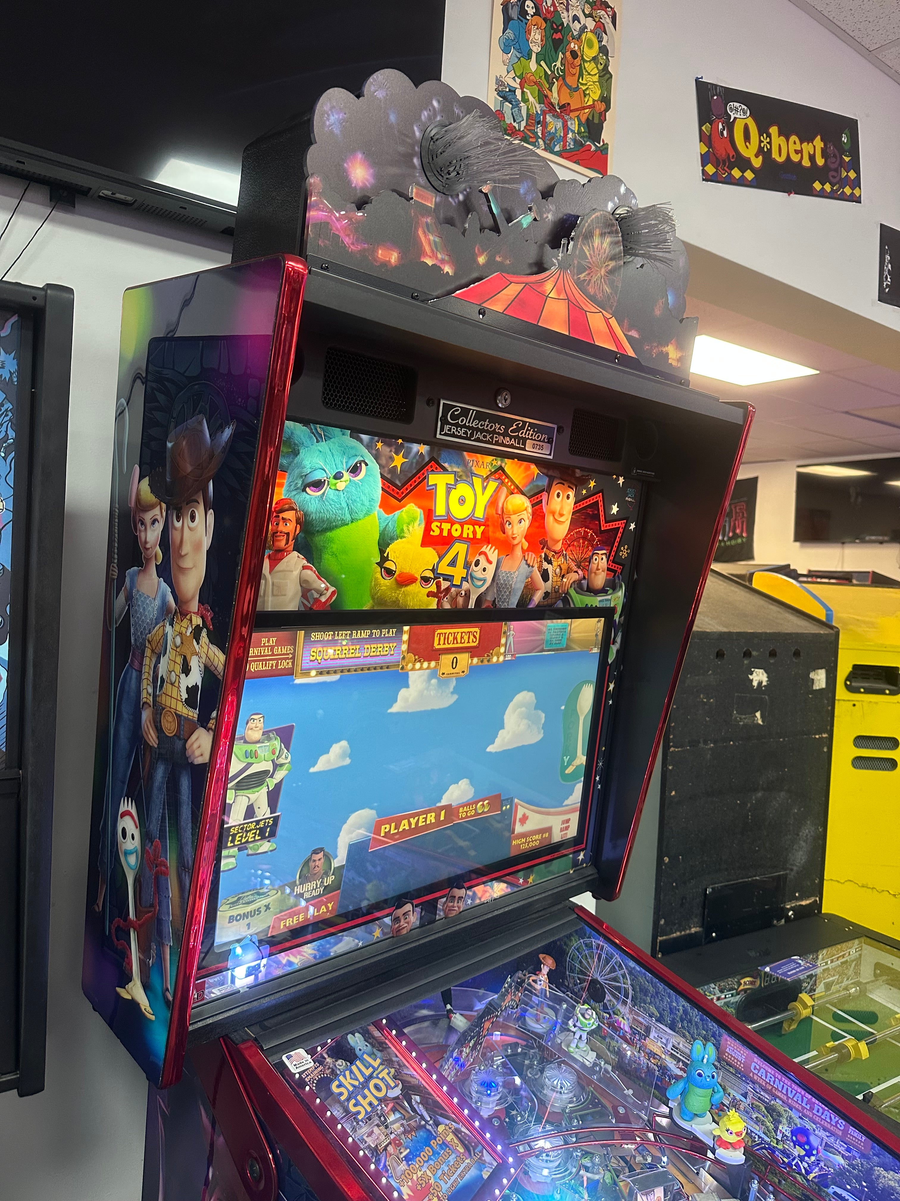 JJP Toy Story 4 Collectors Edition Pinball Machine