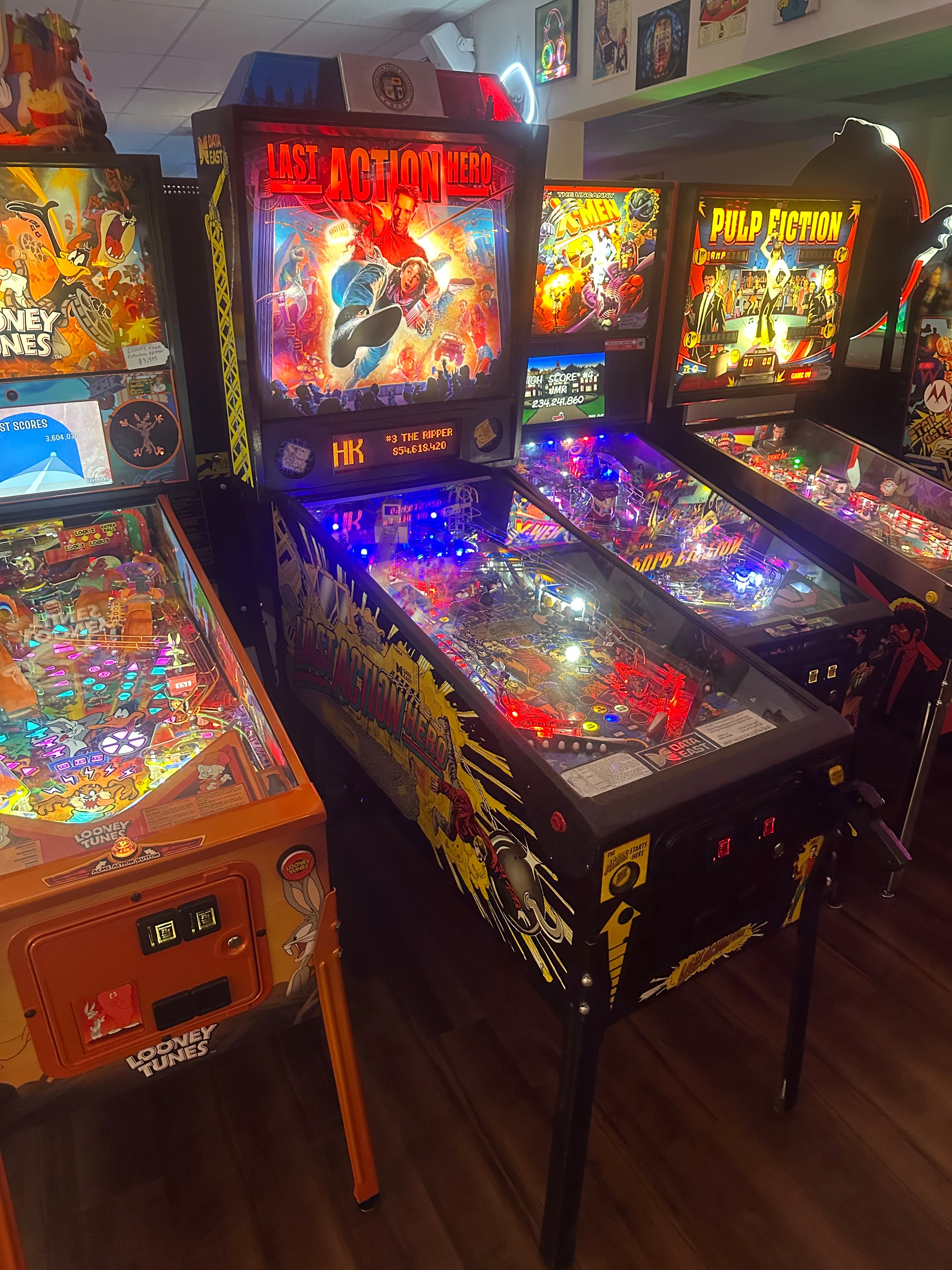 Data East Last Action Hero Pinball Machine