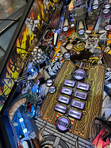 Image of American Pinball Legends of Valhalla Classic Pinball Machine