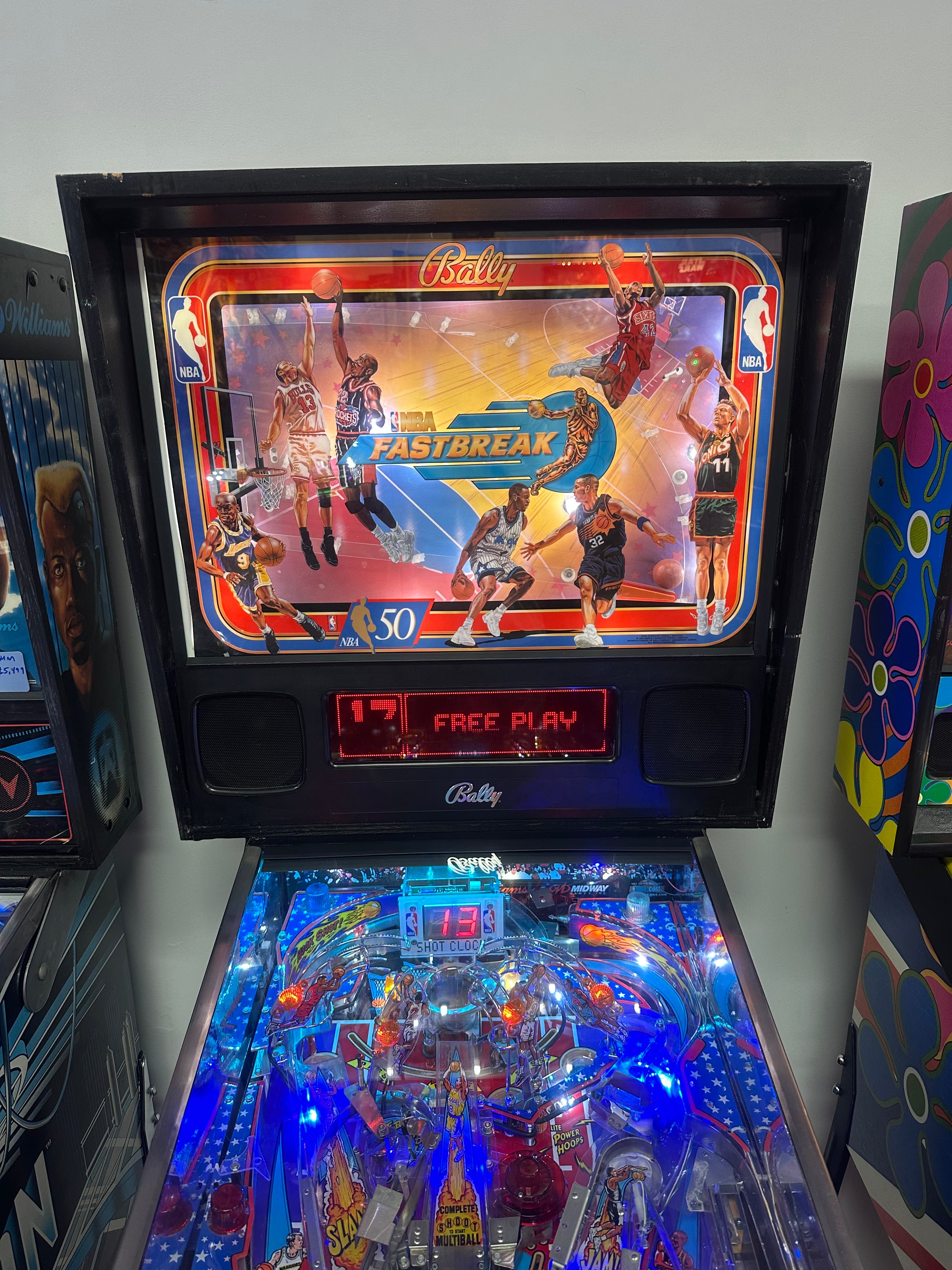 Bally NBA Fastbreak Pinball Machine