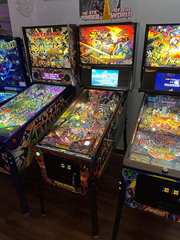 Image of Stern Pinball King Kong: Myth of Terror Island Premium Pinball Machine