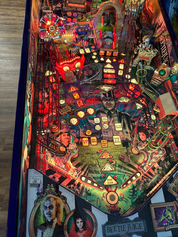 Image of Spooky Pinball Beetlejuice Pinball Machine IN STOCK READY TO SHIP