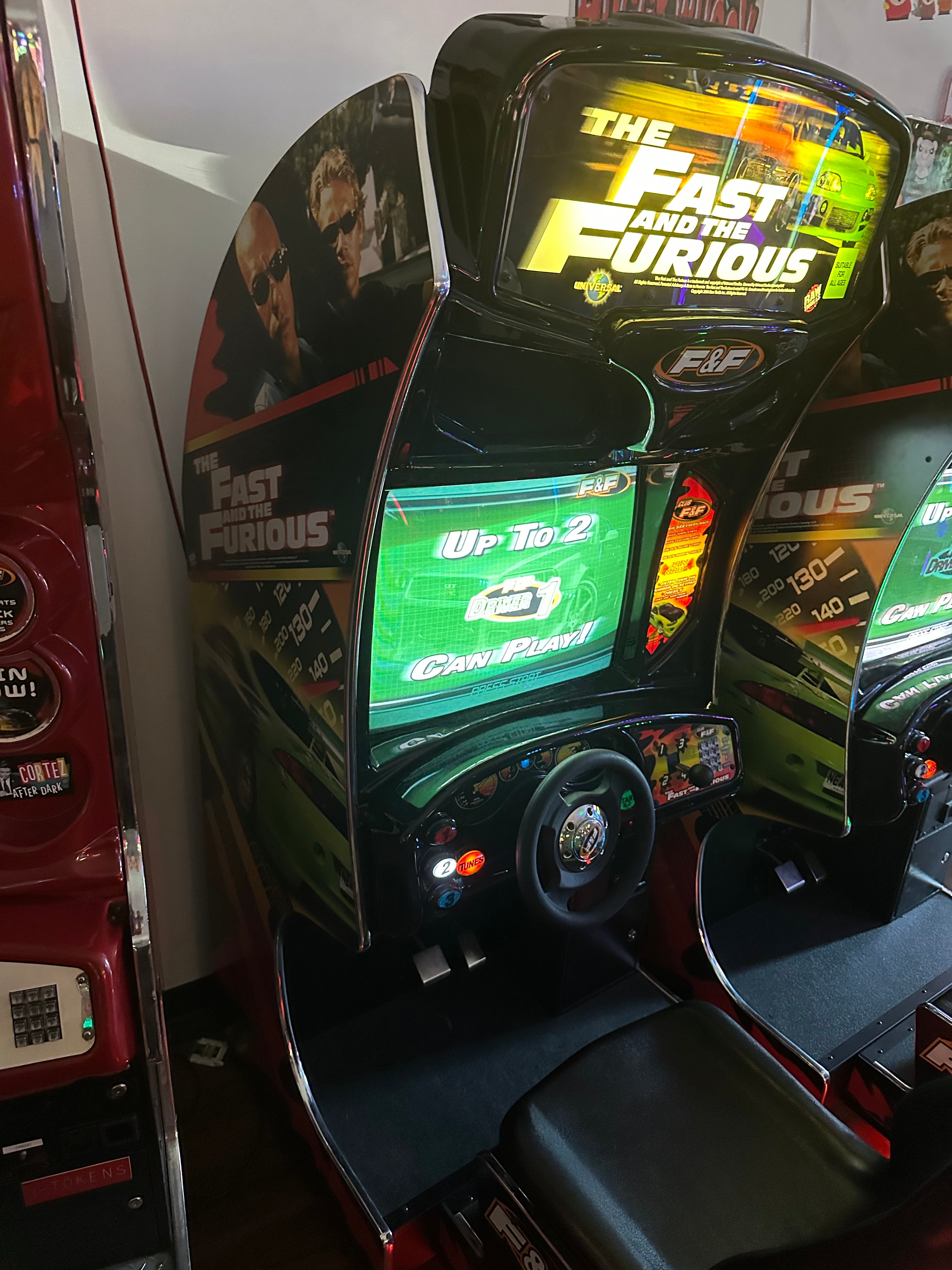 Raw Thrills Fast and Furious Arcade Game
