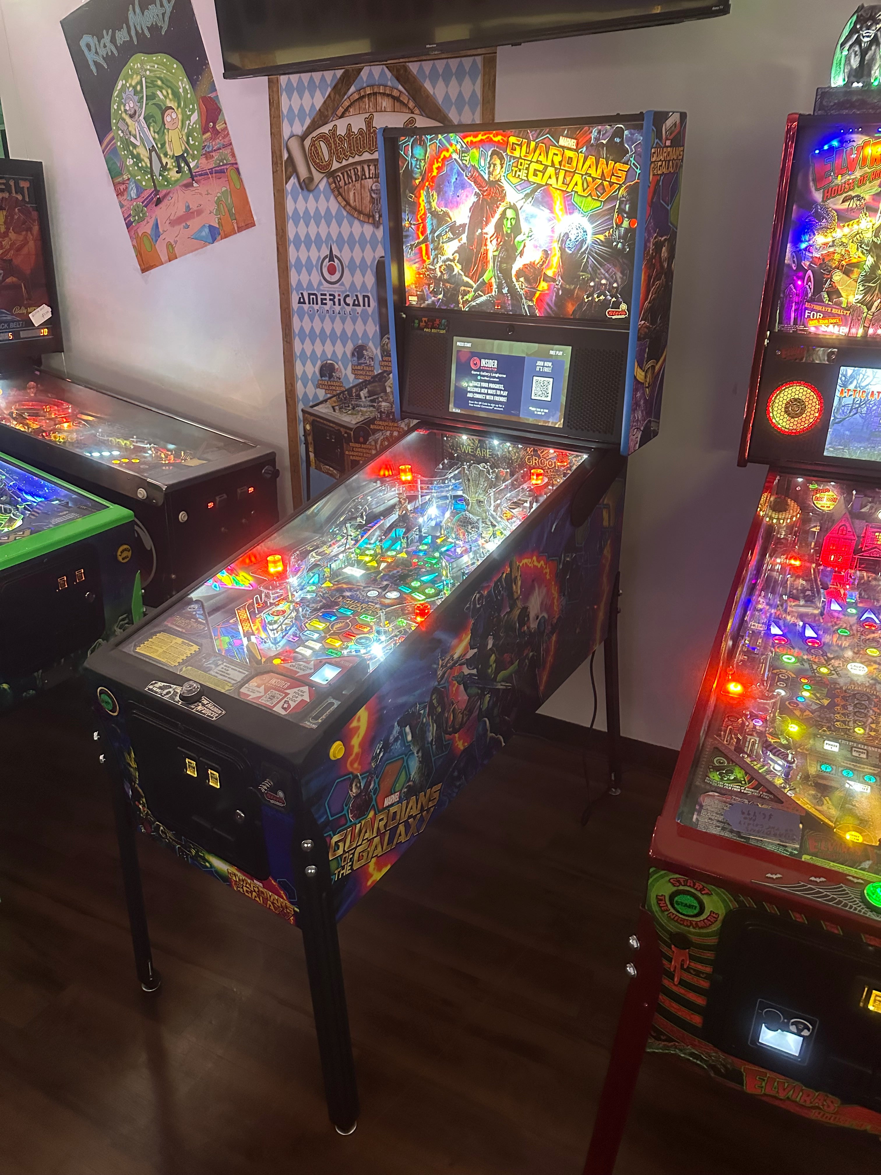 Stern Pinball Guardians of the Galaxy Pro Pinball Machine