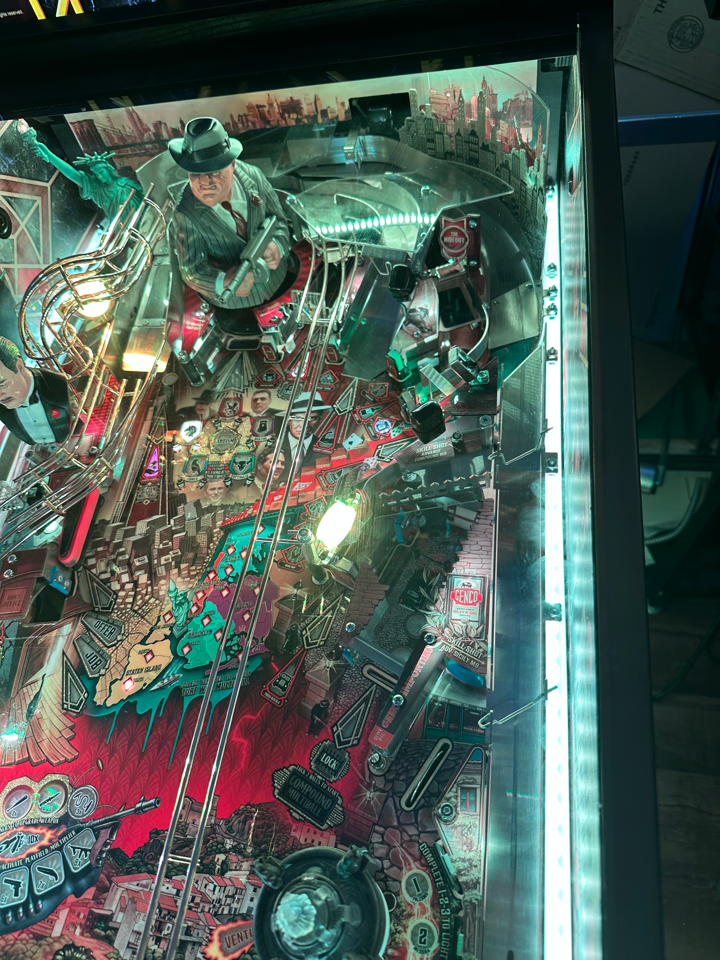 Jersey Jack Pinball The Godfather Collectors Edition Pinball Machine