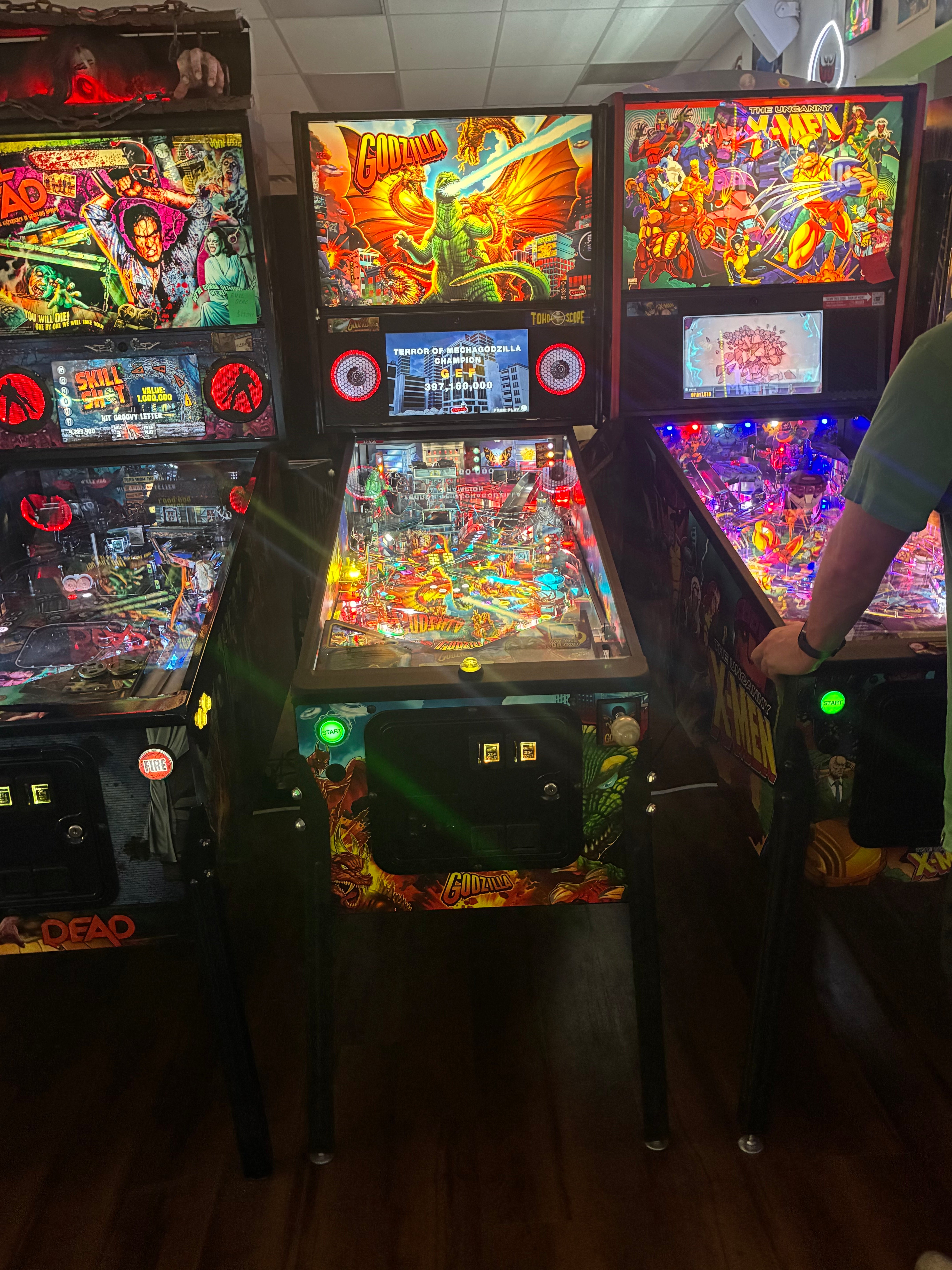 Stern Pinball Godzilla Premium Pinball Machine
