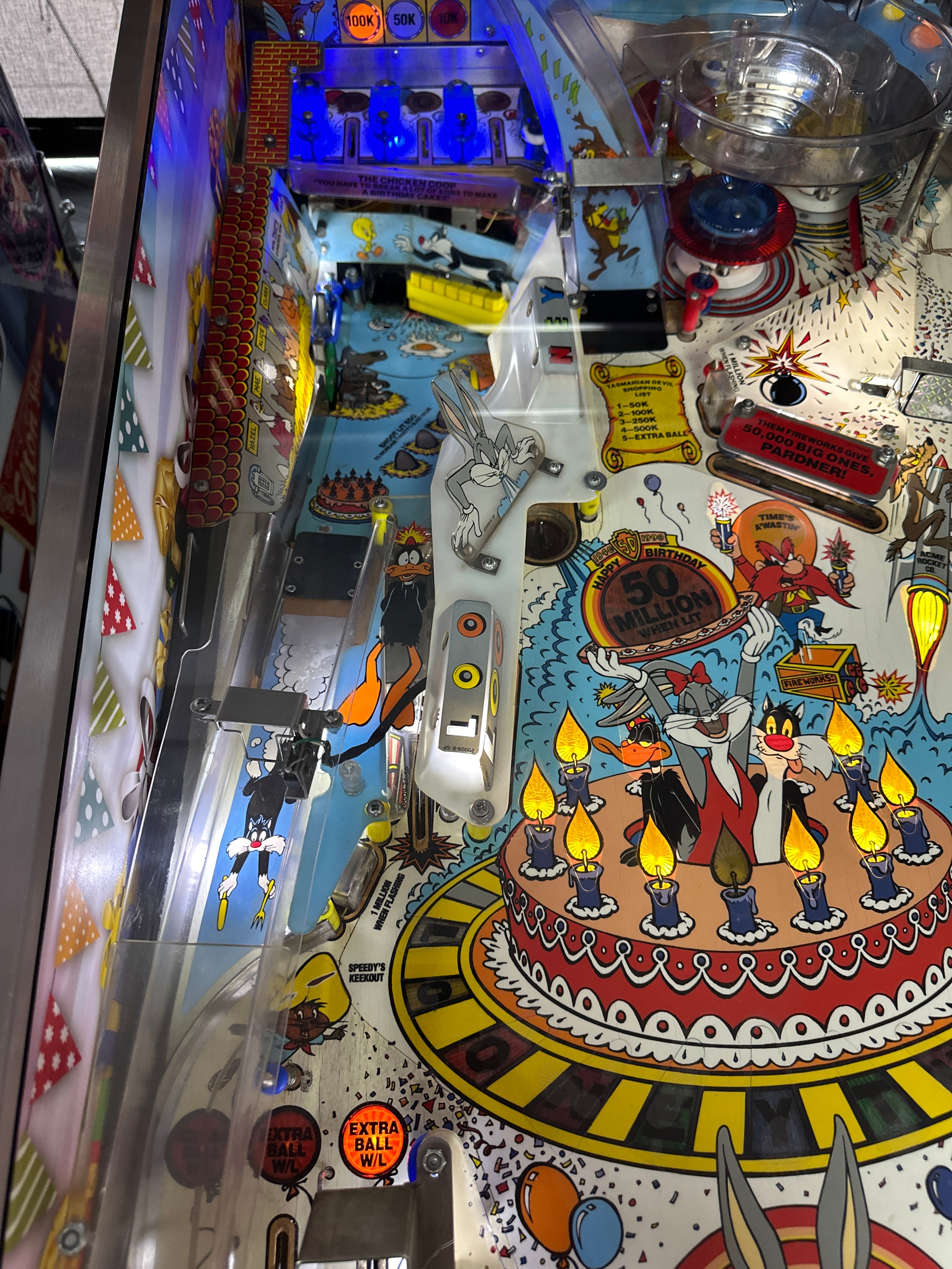 Bally Bugs Bunny's Birthday Ball Pinball Machine