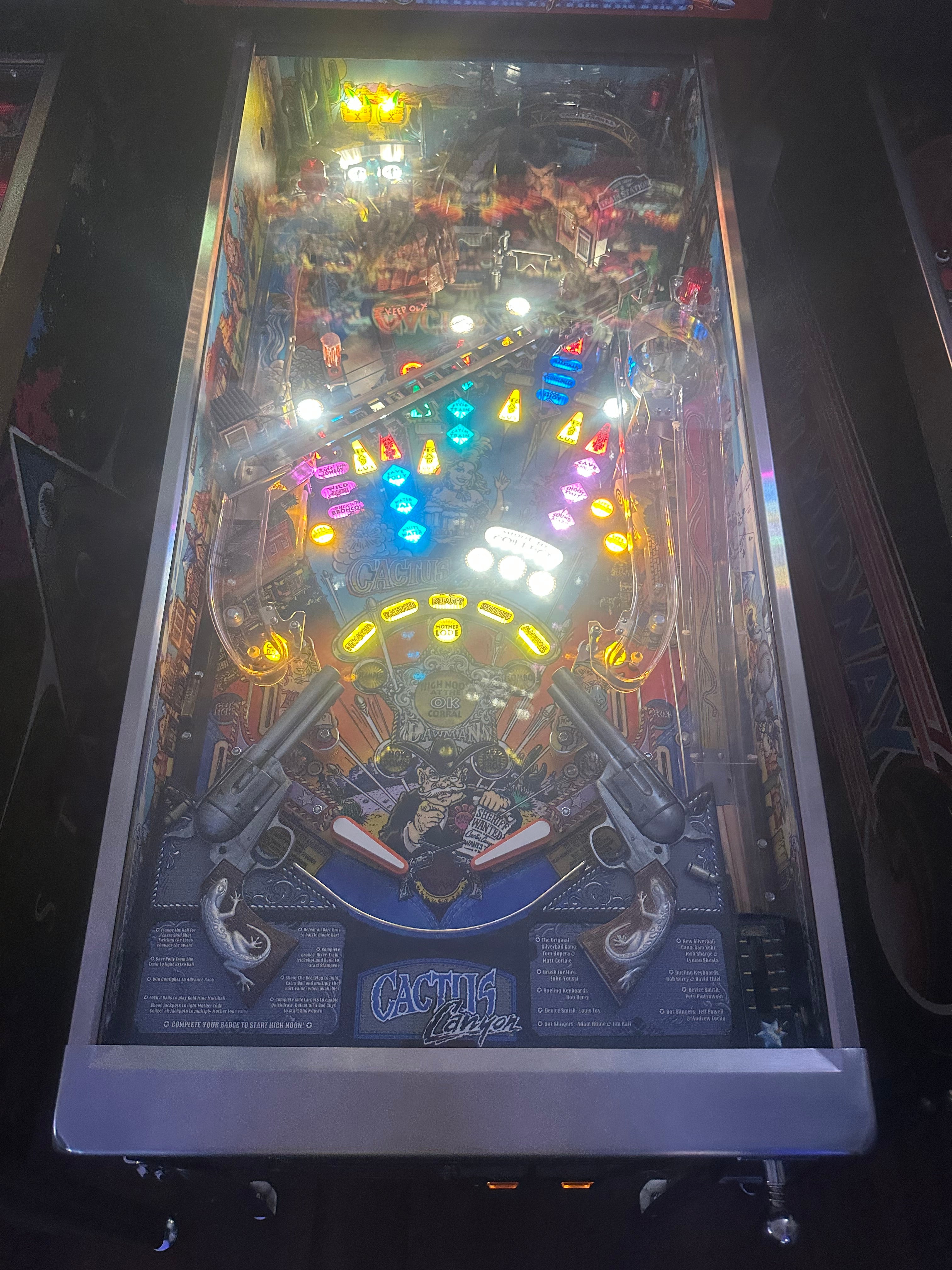 CGC LOADED Cactus Canyon Special Edition Pinball Machine