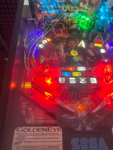 Image of SEGA Goldeneye Pinball Machine