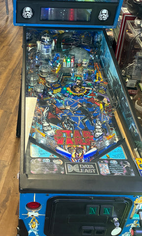 Image of Data East LOADED Star Wars Pinball Machine