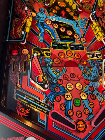 Image of Bally Black Belt Pinball Machine