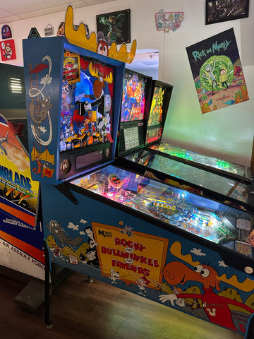 Image of Data East The Adventures of Rocky and Bullwinkle and Friends Pinball Machine