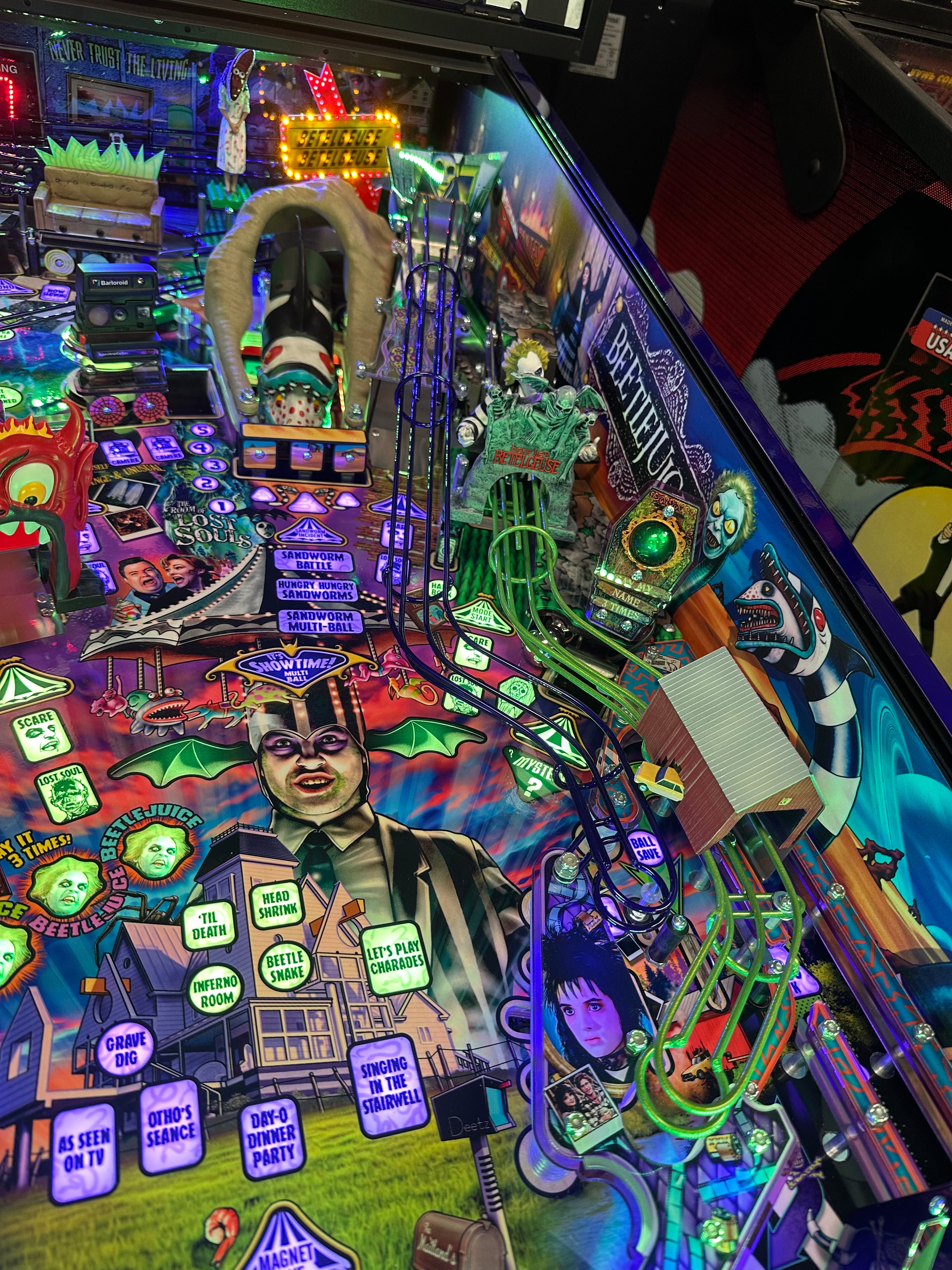 Spooky Pinball Beetlejuice Pinball Machine IN STOCK