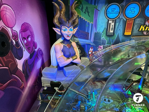 Image of Turner Pinball Merlin's Arcade Pinball Machine - Legendary Edition