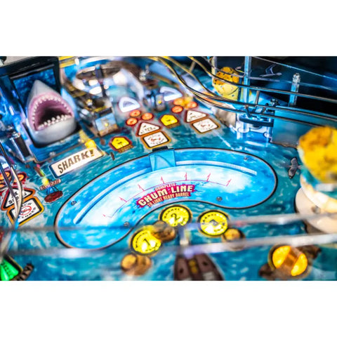 Image of Stern Pinball Jaws Premium Pinball Machine