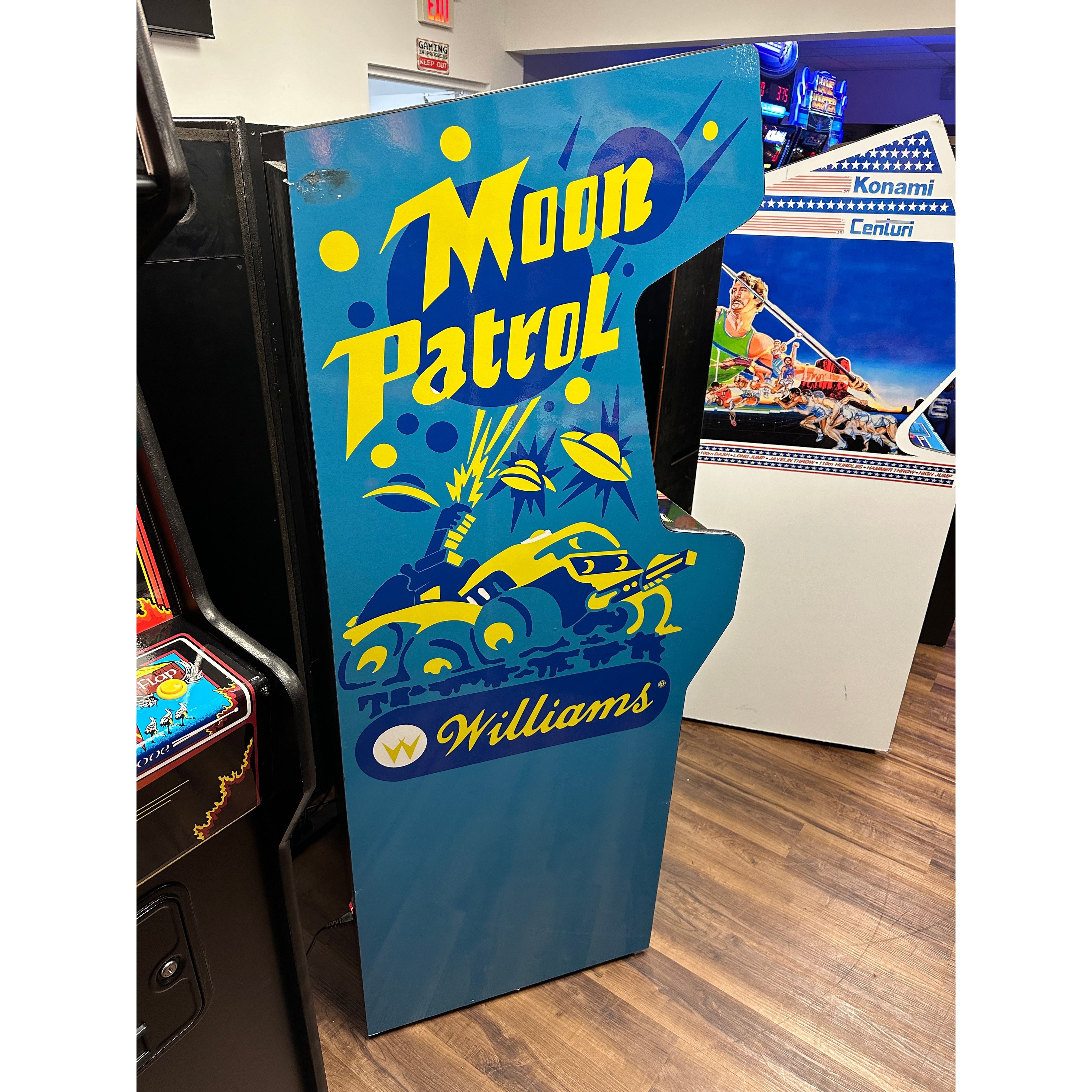 Moon Patrol Arcade Game