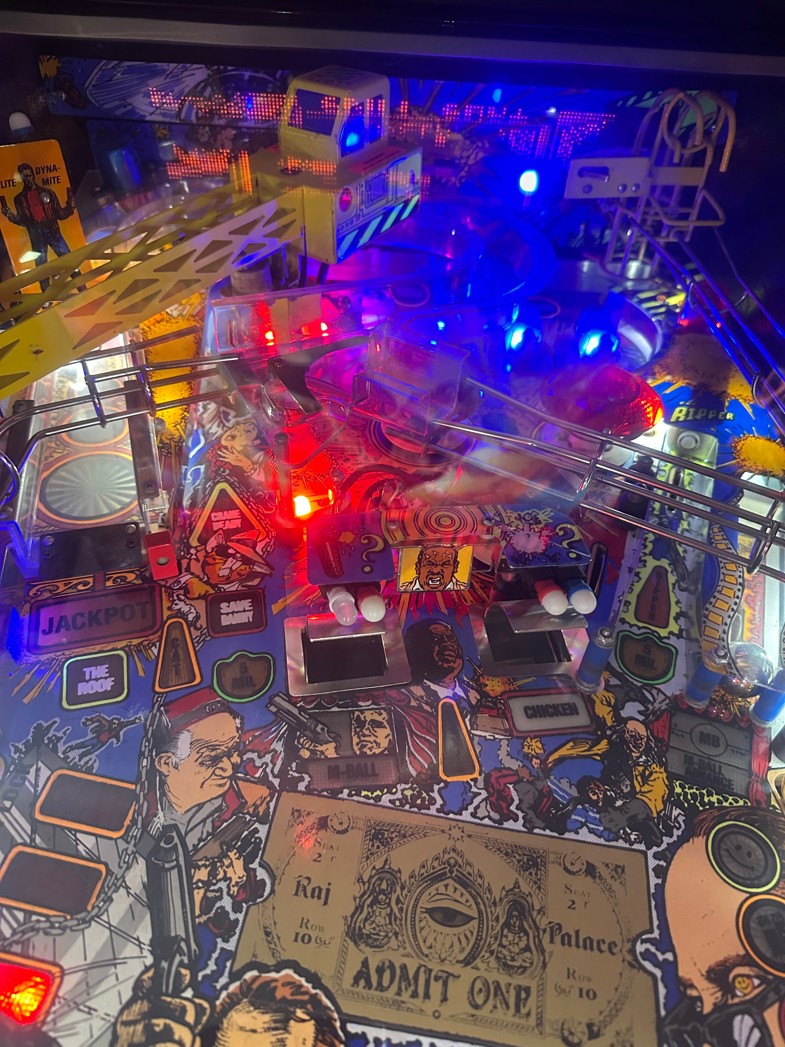 Data East Last Action Hero Pinball Machine