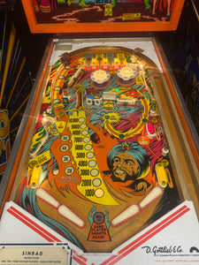 Gottlieb Sinbad Pinball Machine