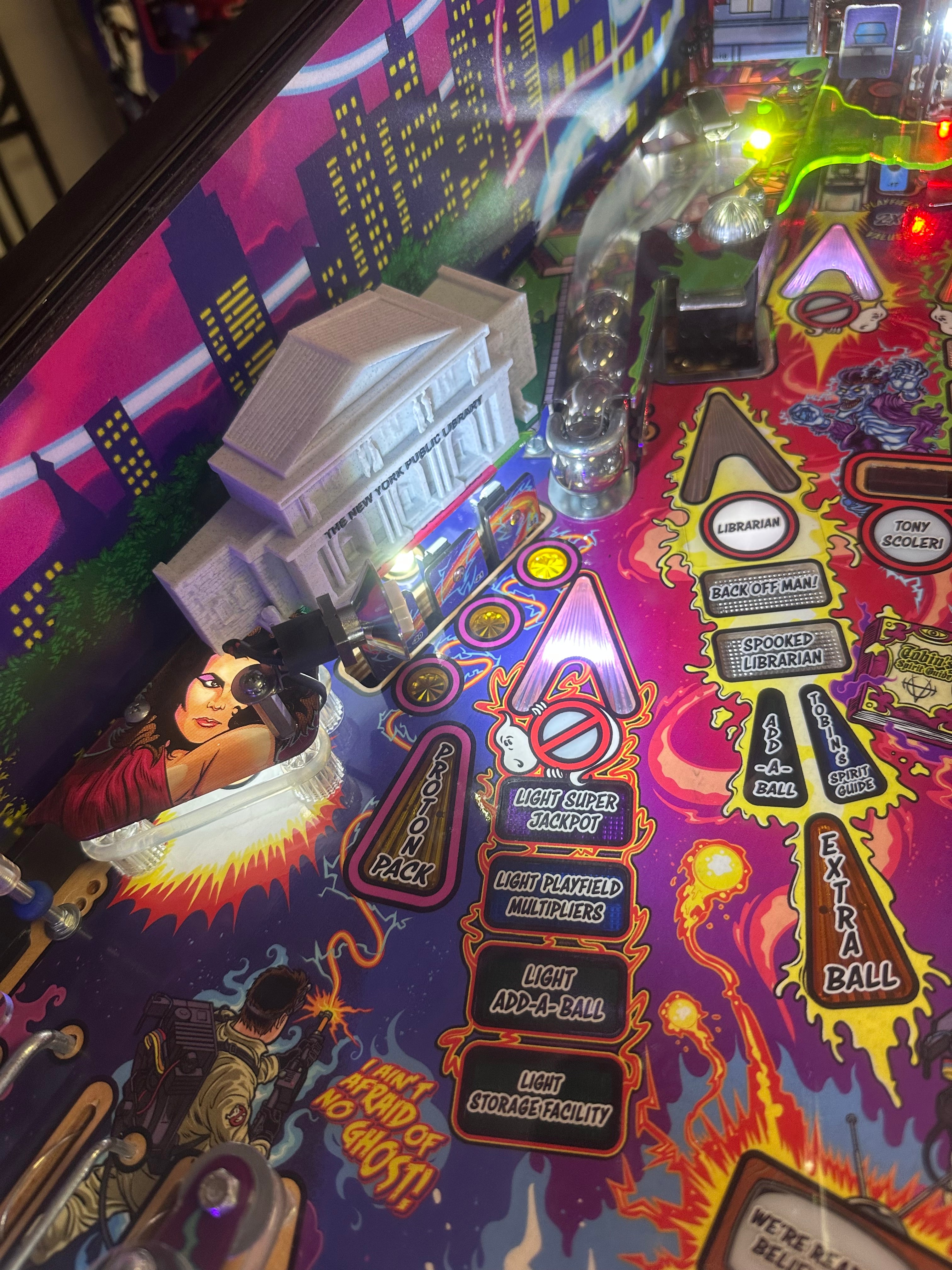 Stern Pinball LOADED Ghostbusters Pro Pinball Machine