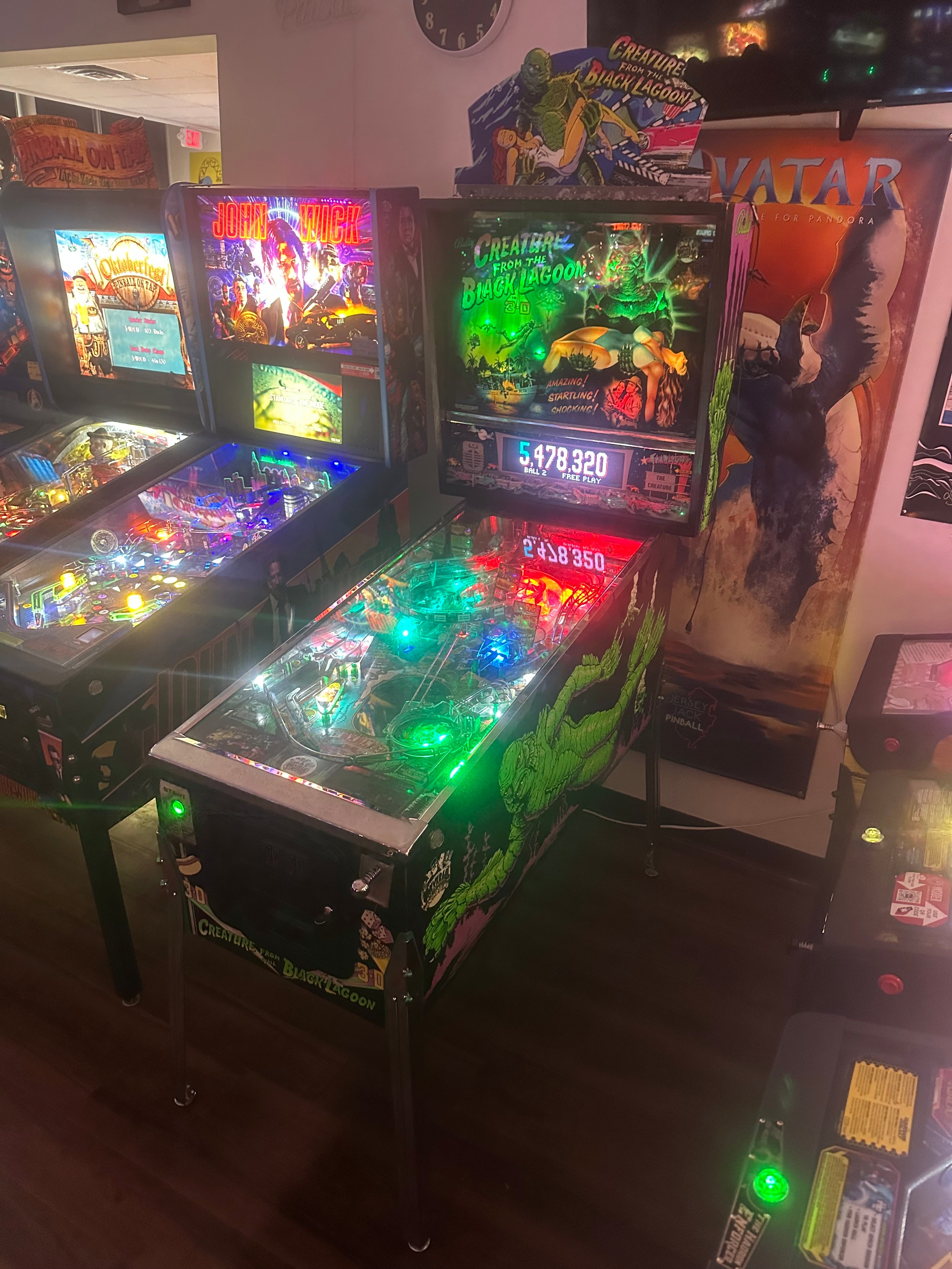 Bally LOADED Creature from the Black Lagoon Pinball Machine