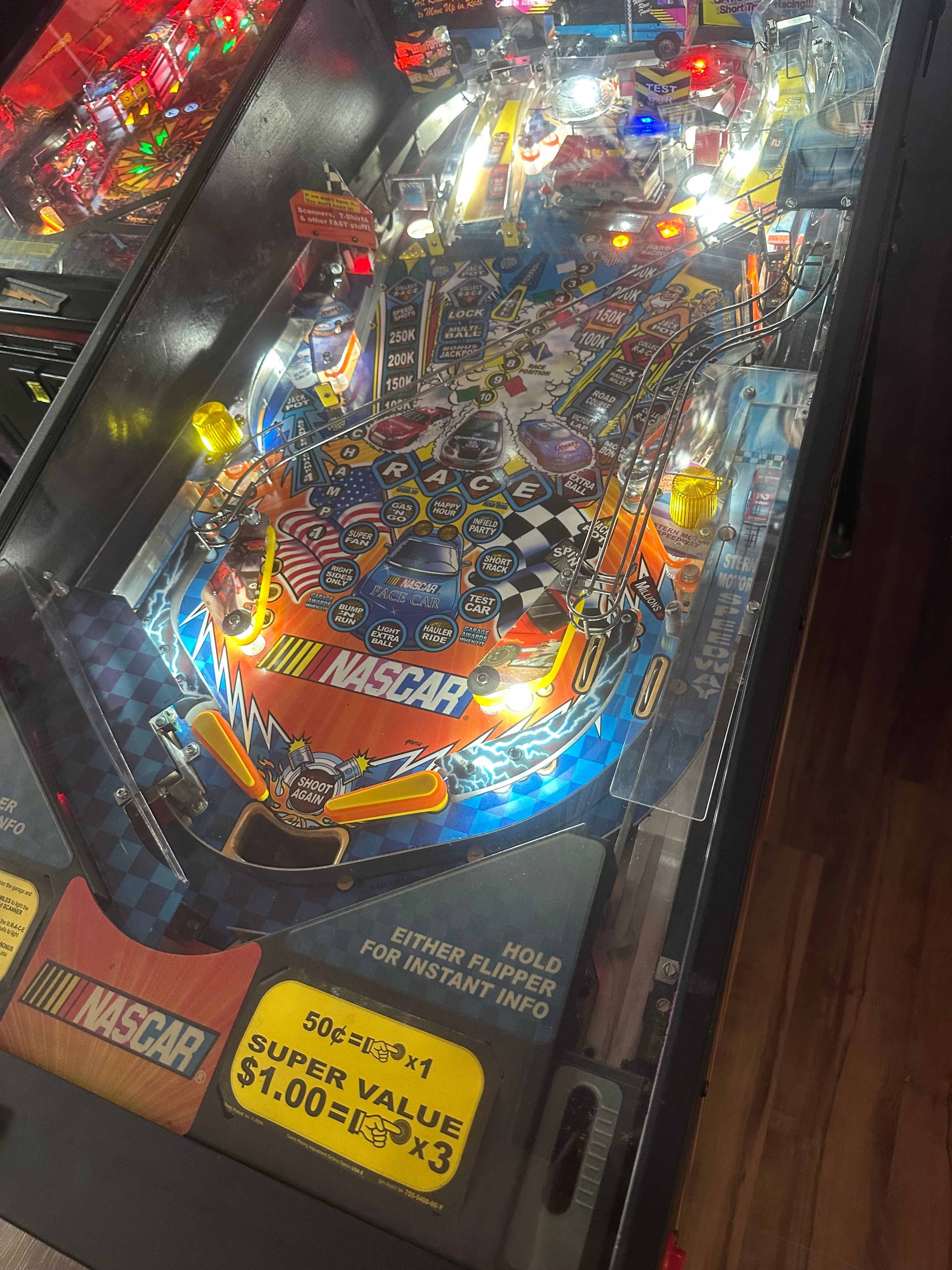 Stern Pinball NASCAR Pinball Machine