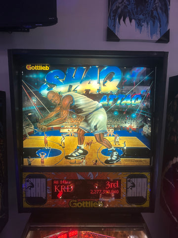 Image of Gottlieb Shaq Attaq Pinball Machine