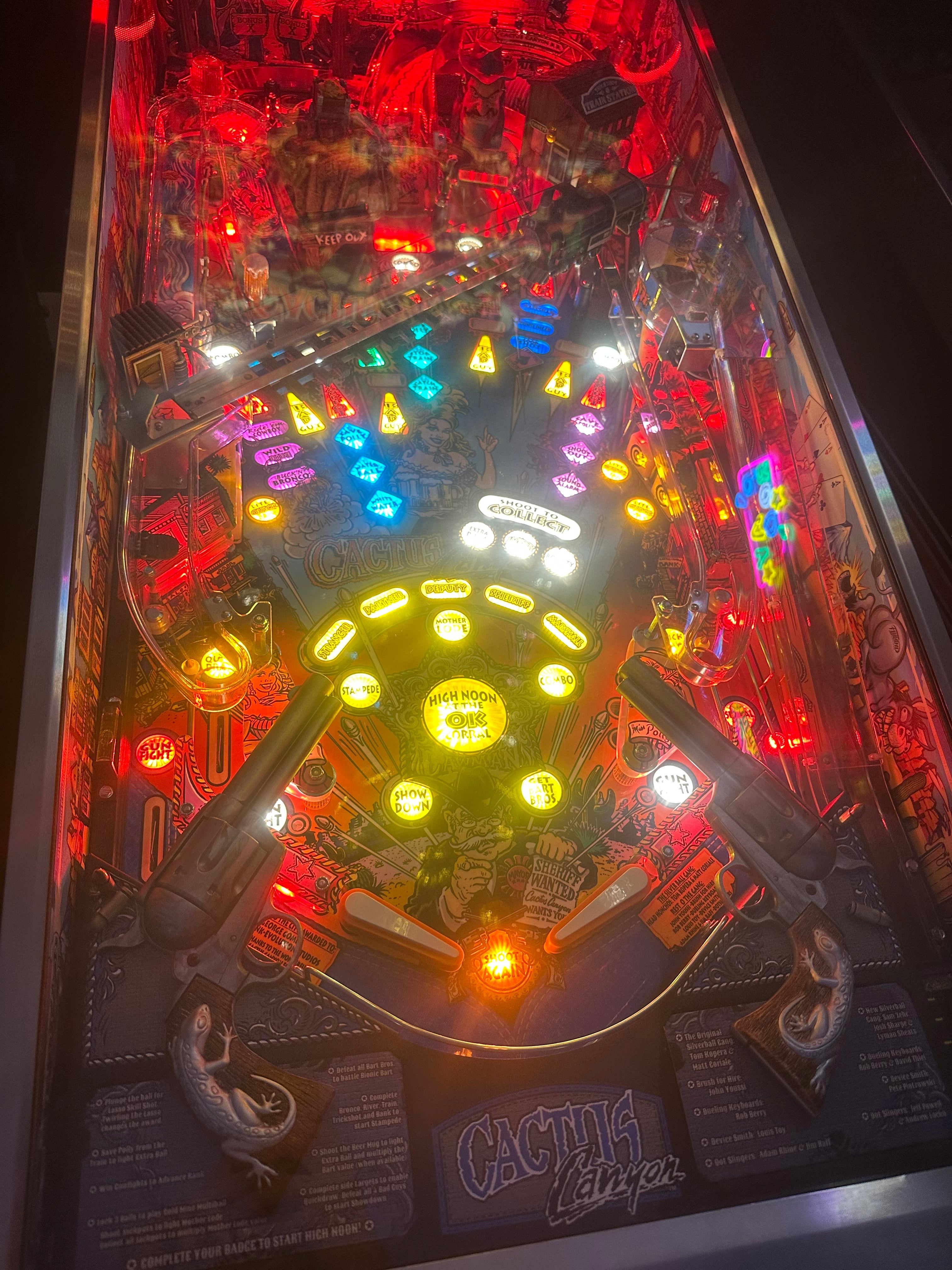CGC LOADED Cactus Canyon Special Edition Pinball Machine