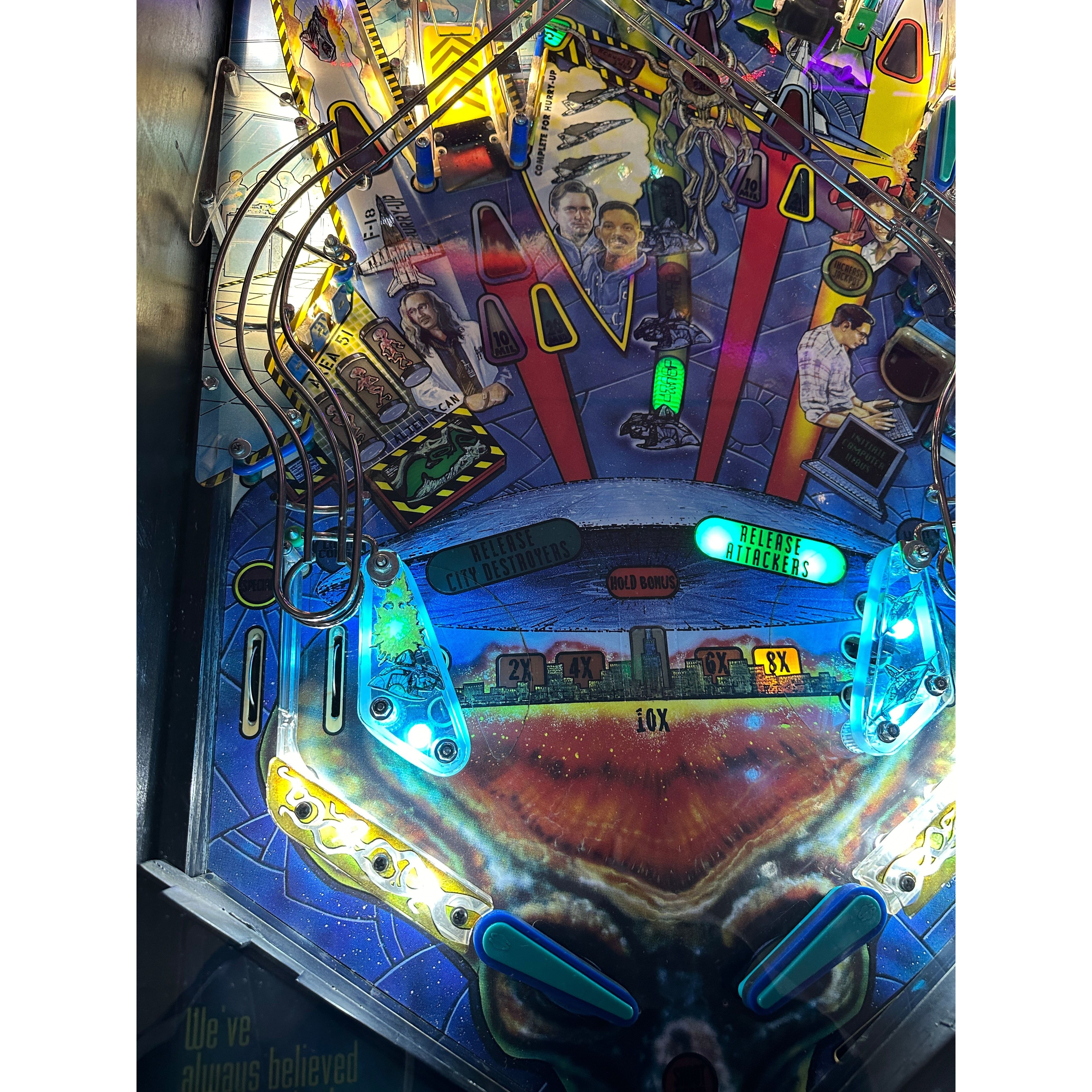 SEGA Independence Day Pinball Machine