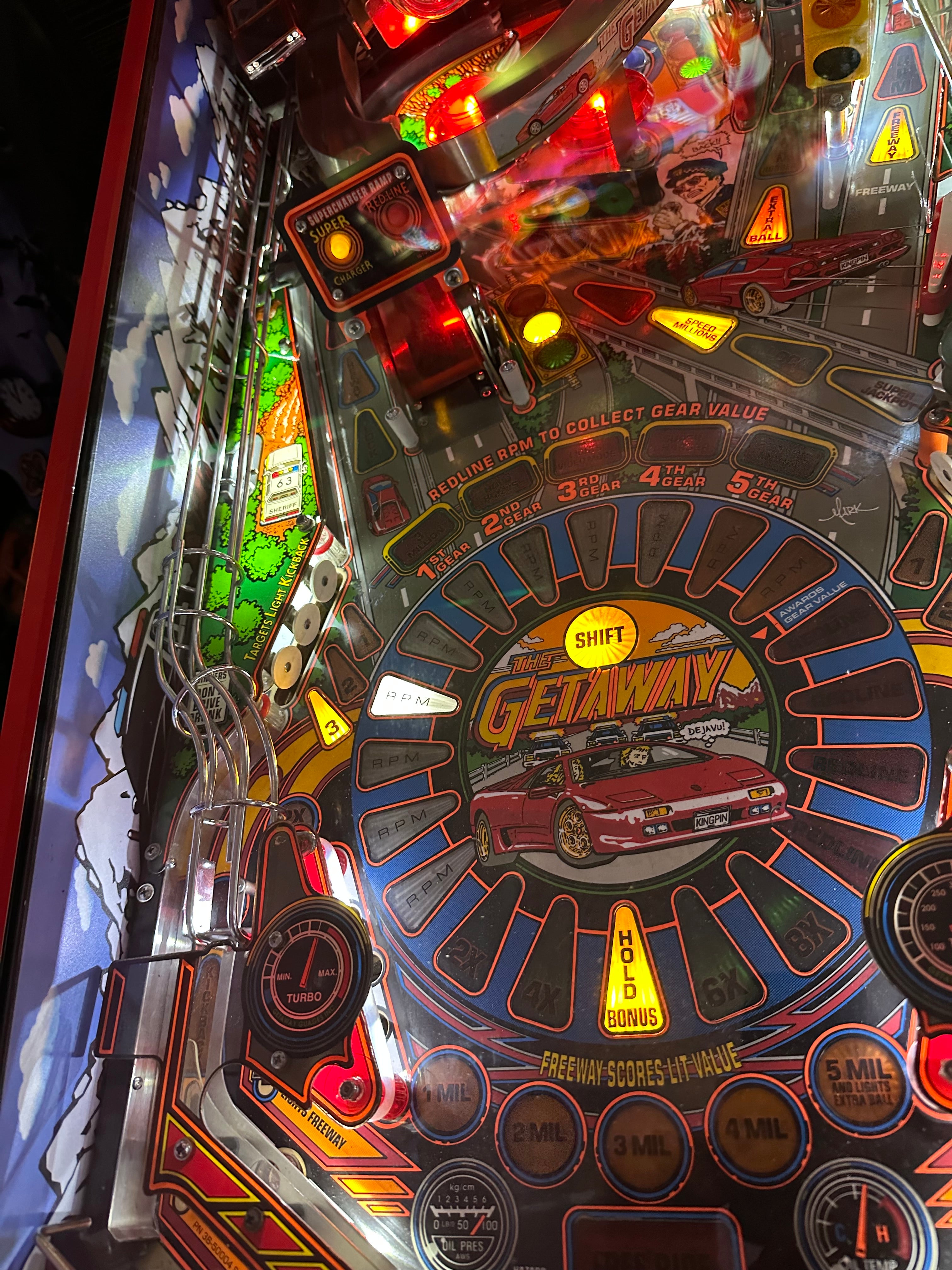 Williams The Getaway: High Speed II Pinball Machine