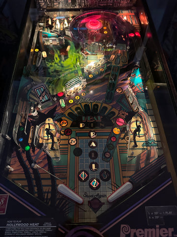 Image of Gottlieb Hollywood Heat Pinball Machine