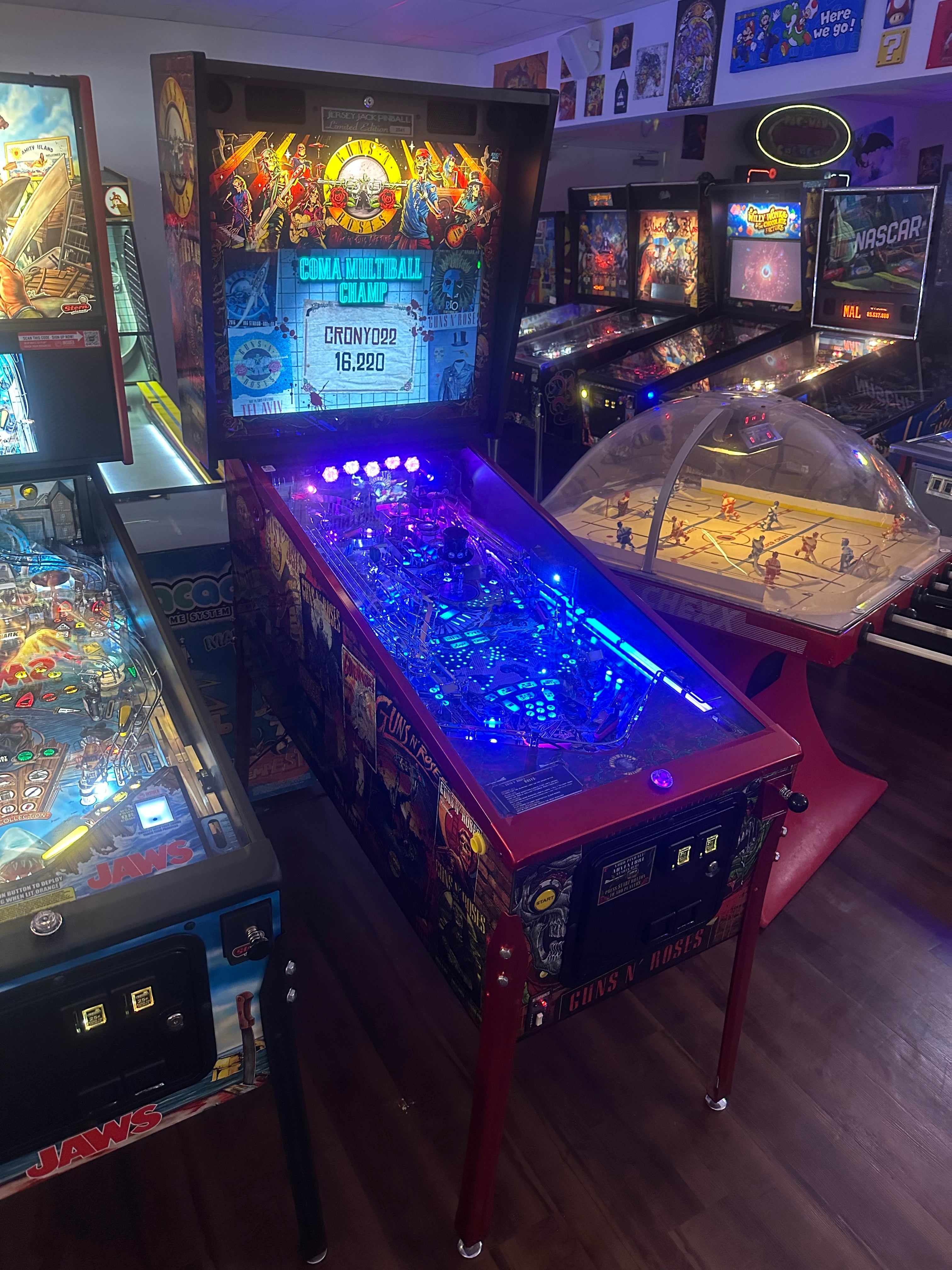 JJP Guns N' Roses Limited Edition Pinball Machine