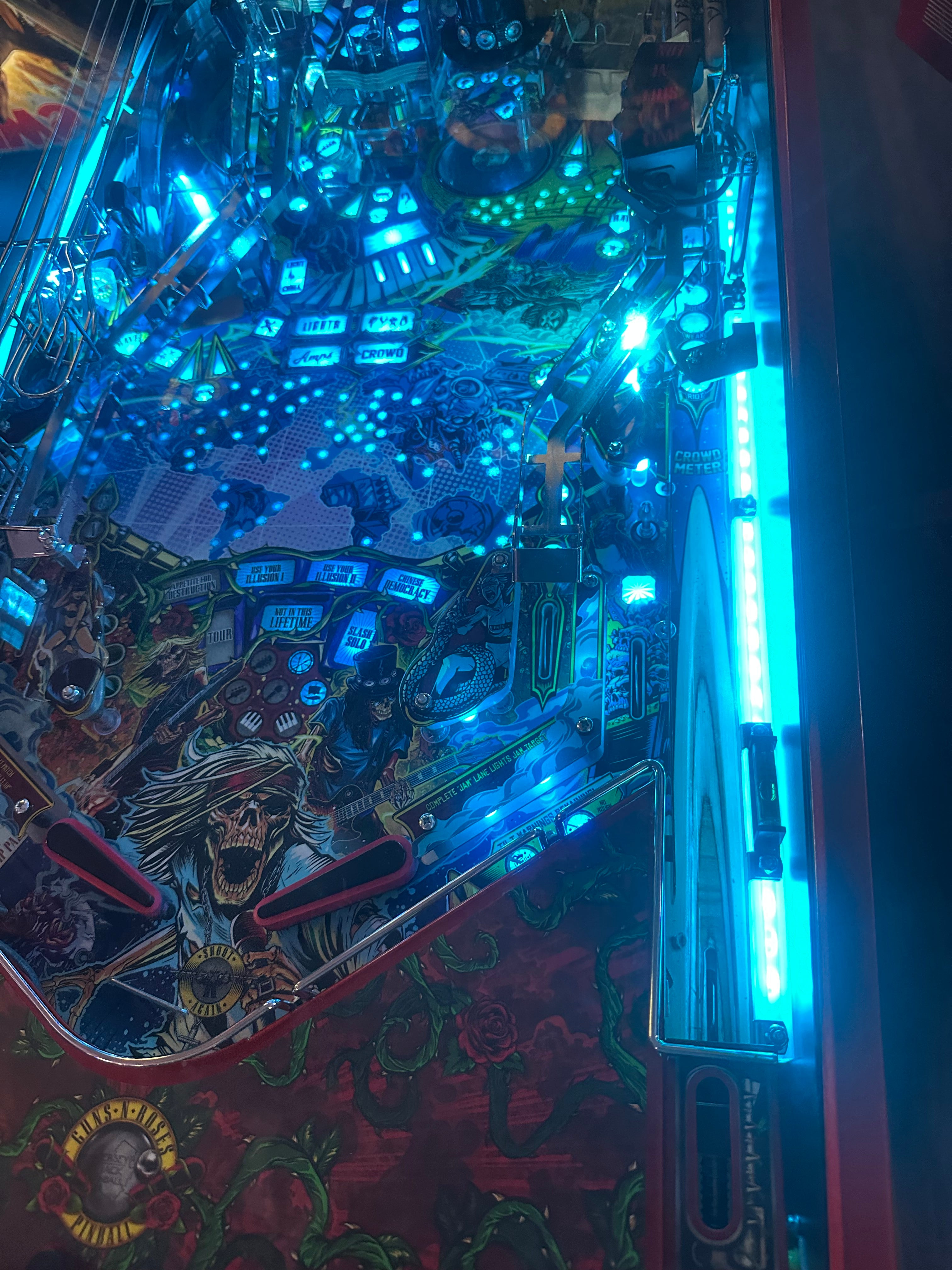 JJP Guns N' Roses Limited Edition Pinball Machine